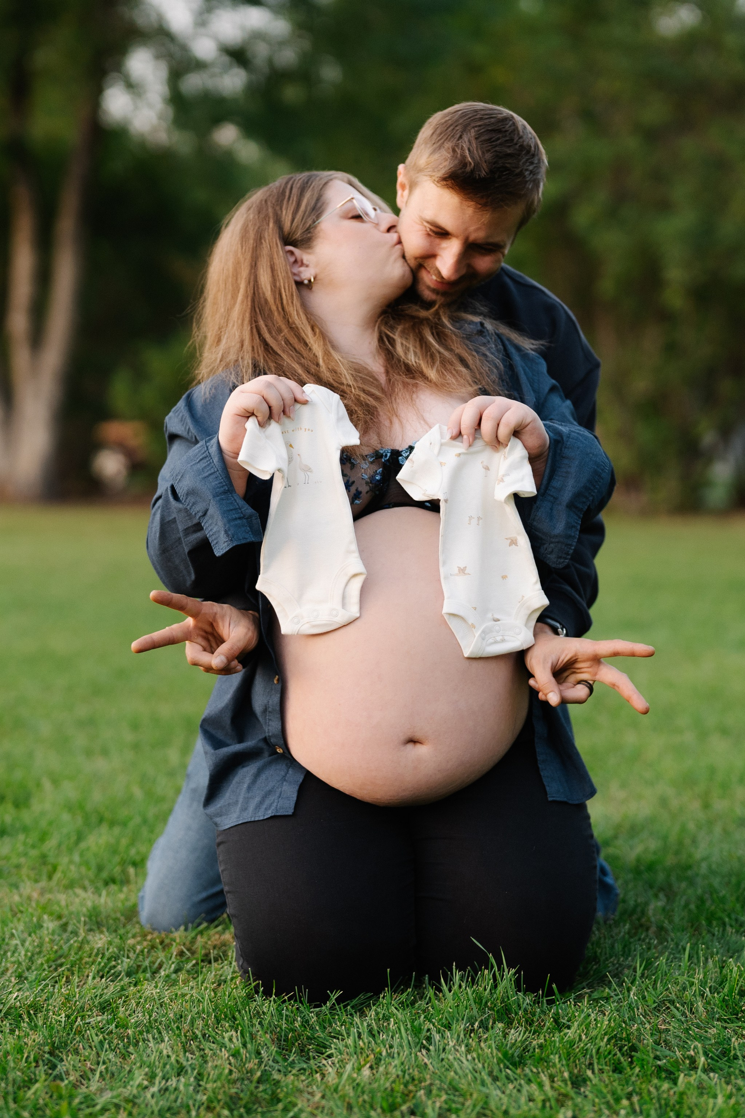 Maya and Arthur. Pregnancy & Love