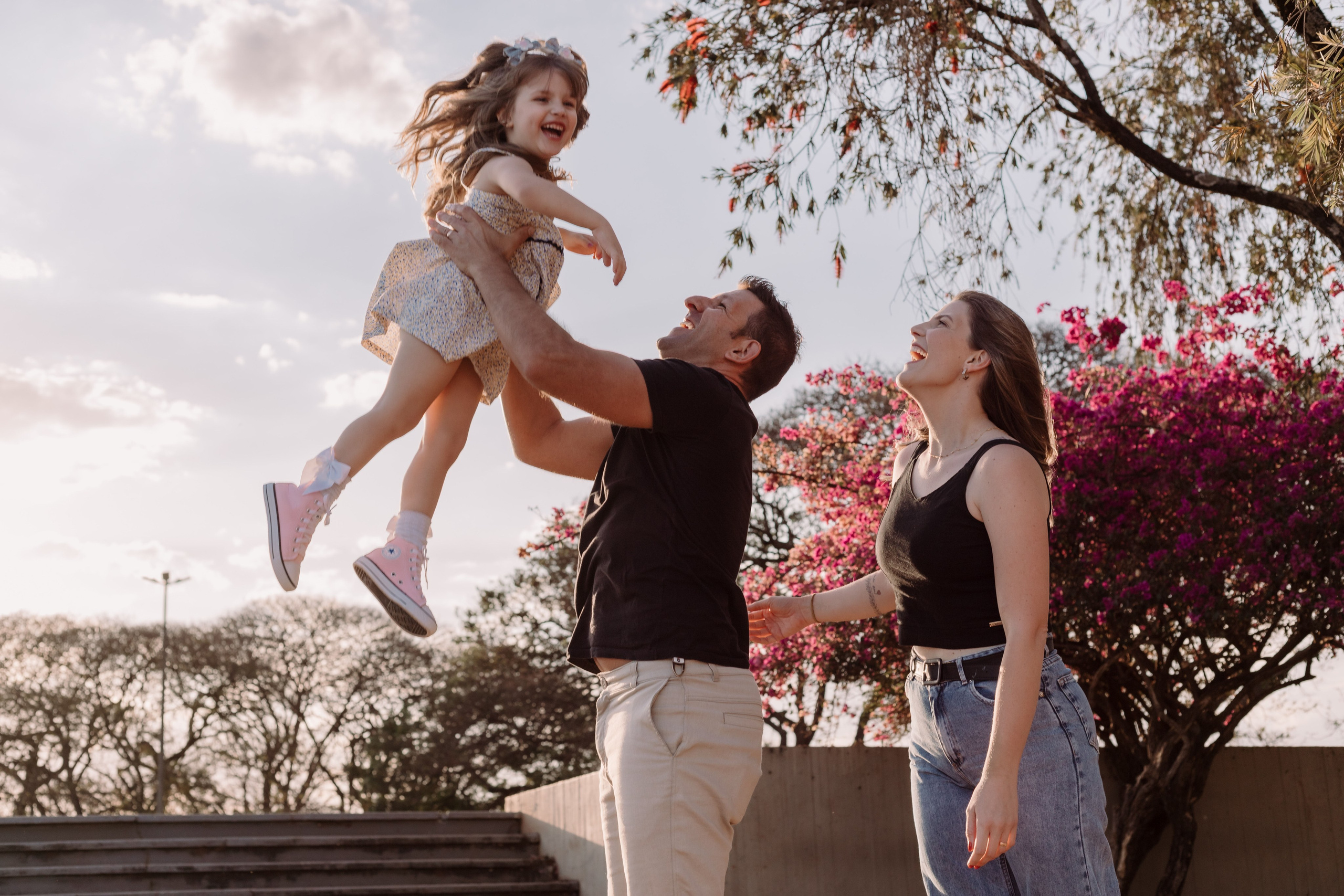 Ensaio de&nbsp;família na&nbsp;Praça dos Cristais em&nbsp;Brasília | Isabelle