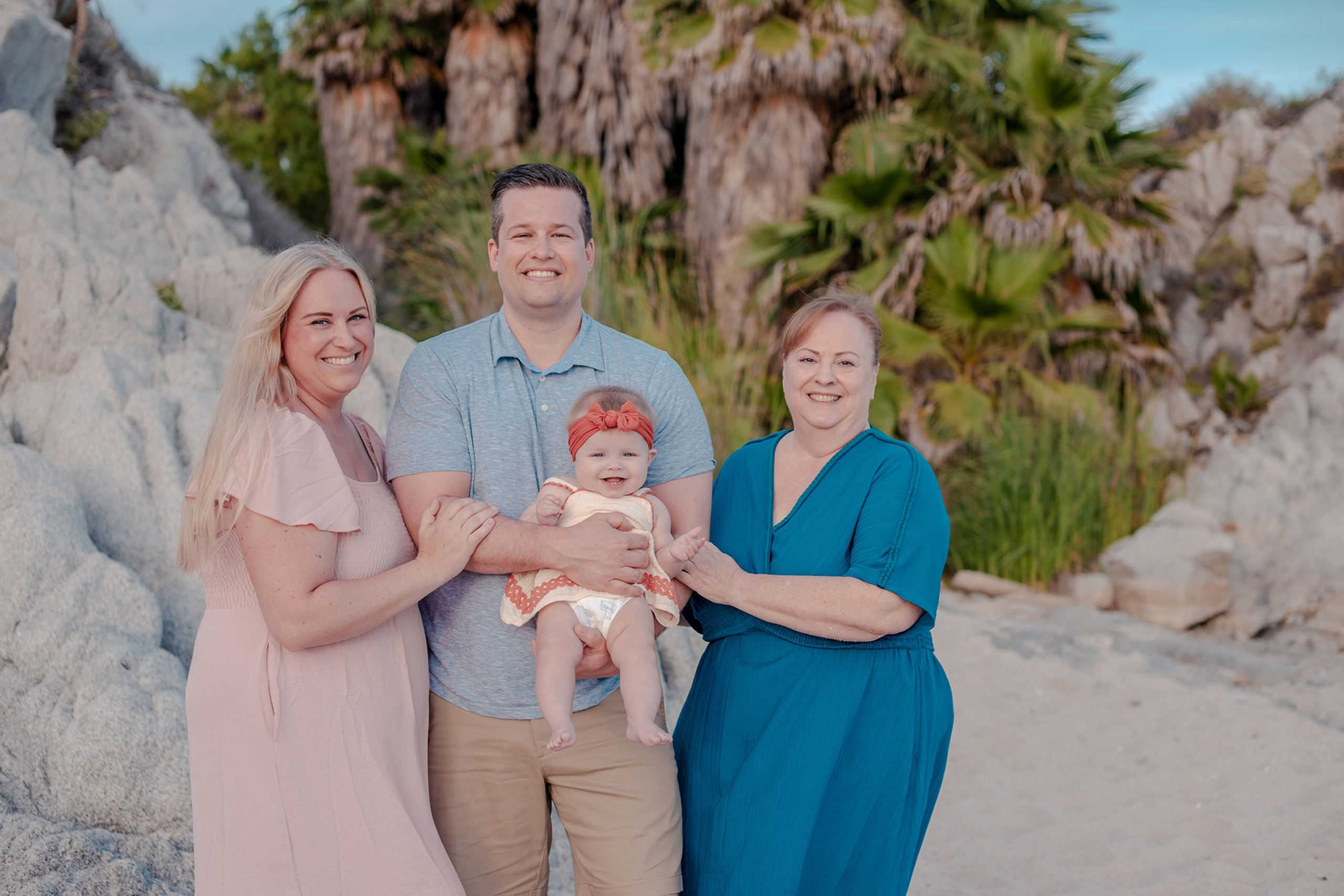 Family Session at&nbsp;Playa Monumentos – Cabo San Lucas