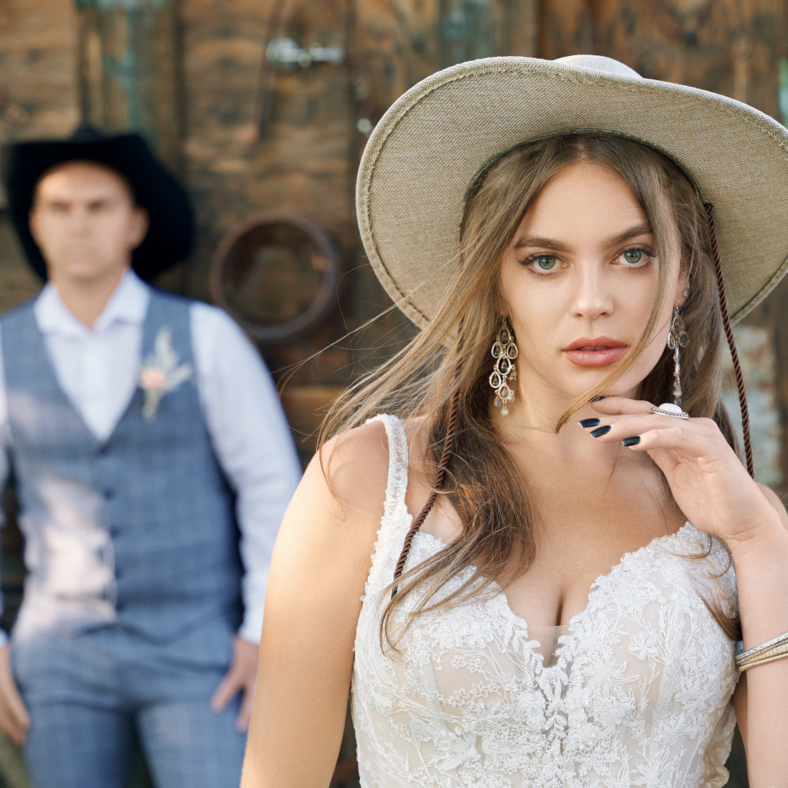Gregory and Victoria’s western style wedding