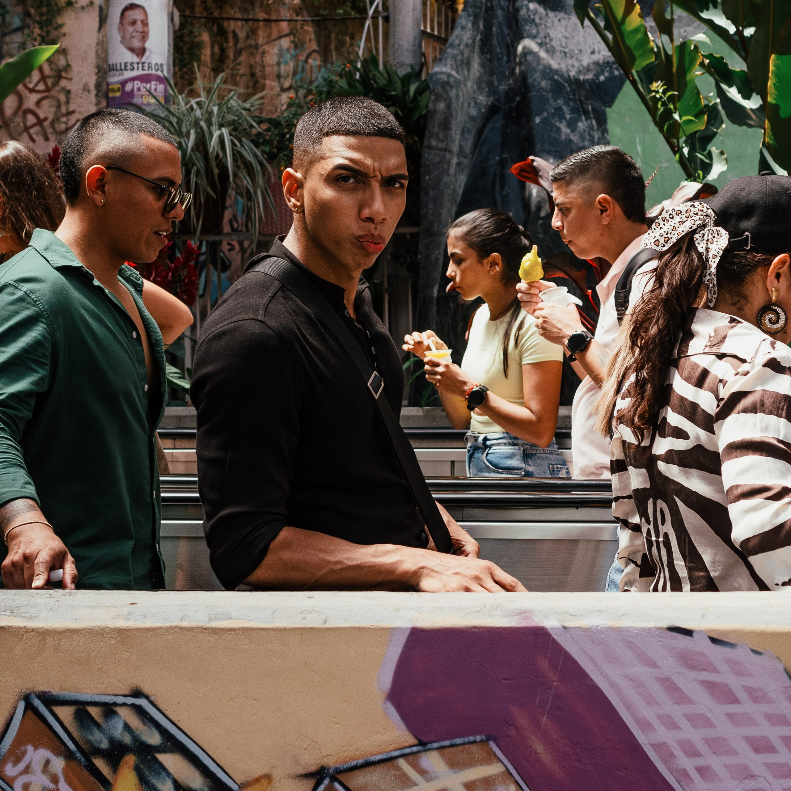Comuna 13, Medellín, Colombia. Federico Borobio, fotografía callejera y documental.