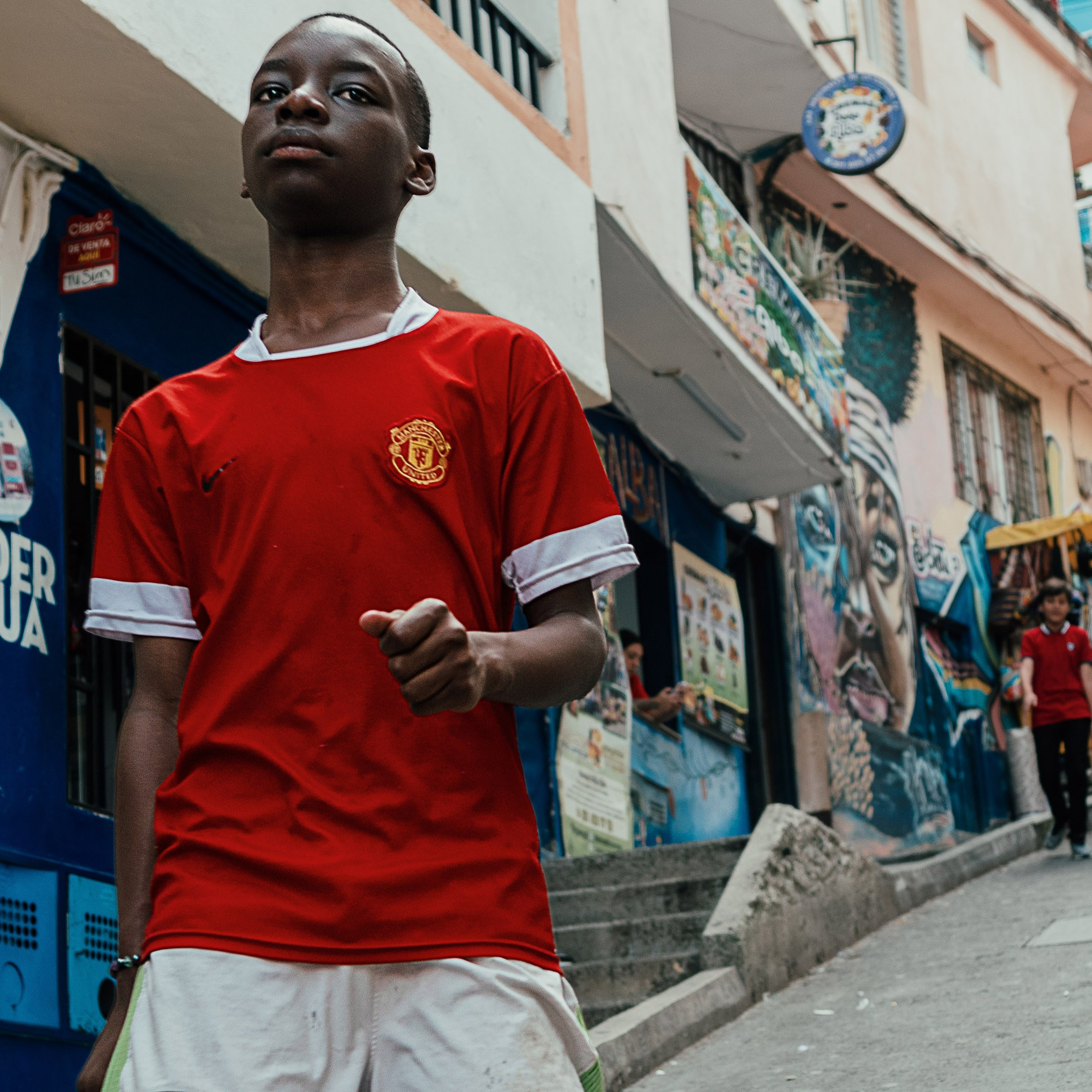Comuna 13, Medellín, Colombia. Federico Borobio, fotografía callejera y documental.