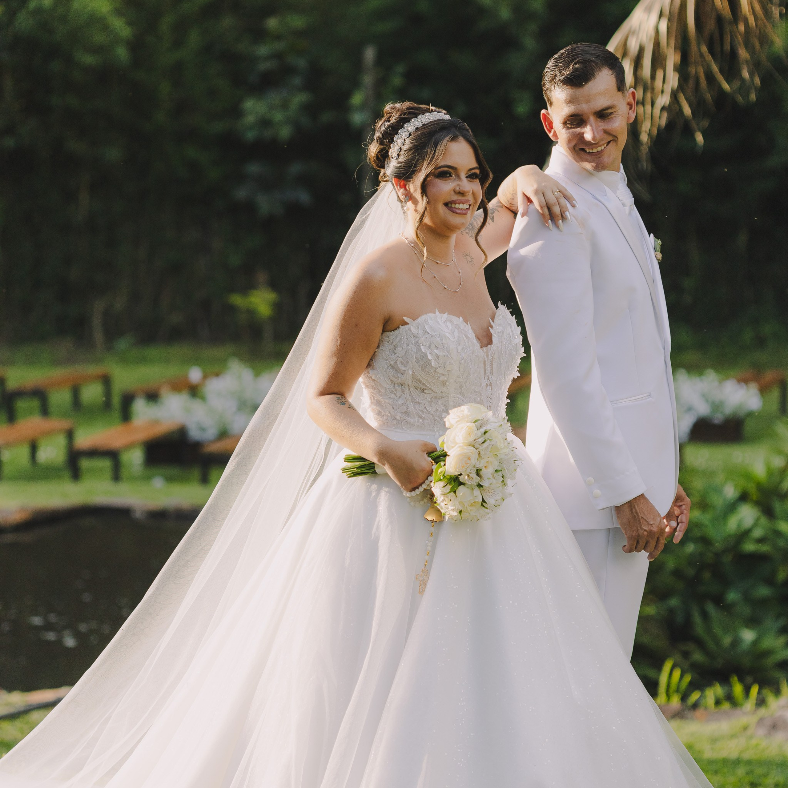 Wedding Aline & Bruno. Casal Wedding — Fotografia para casamentos