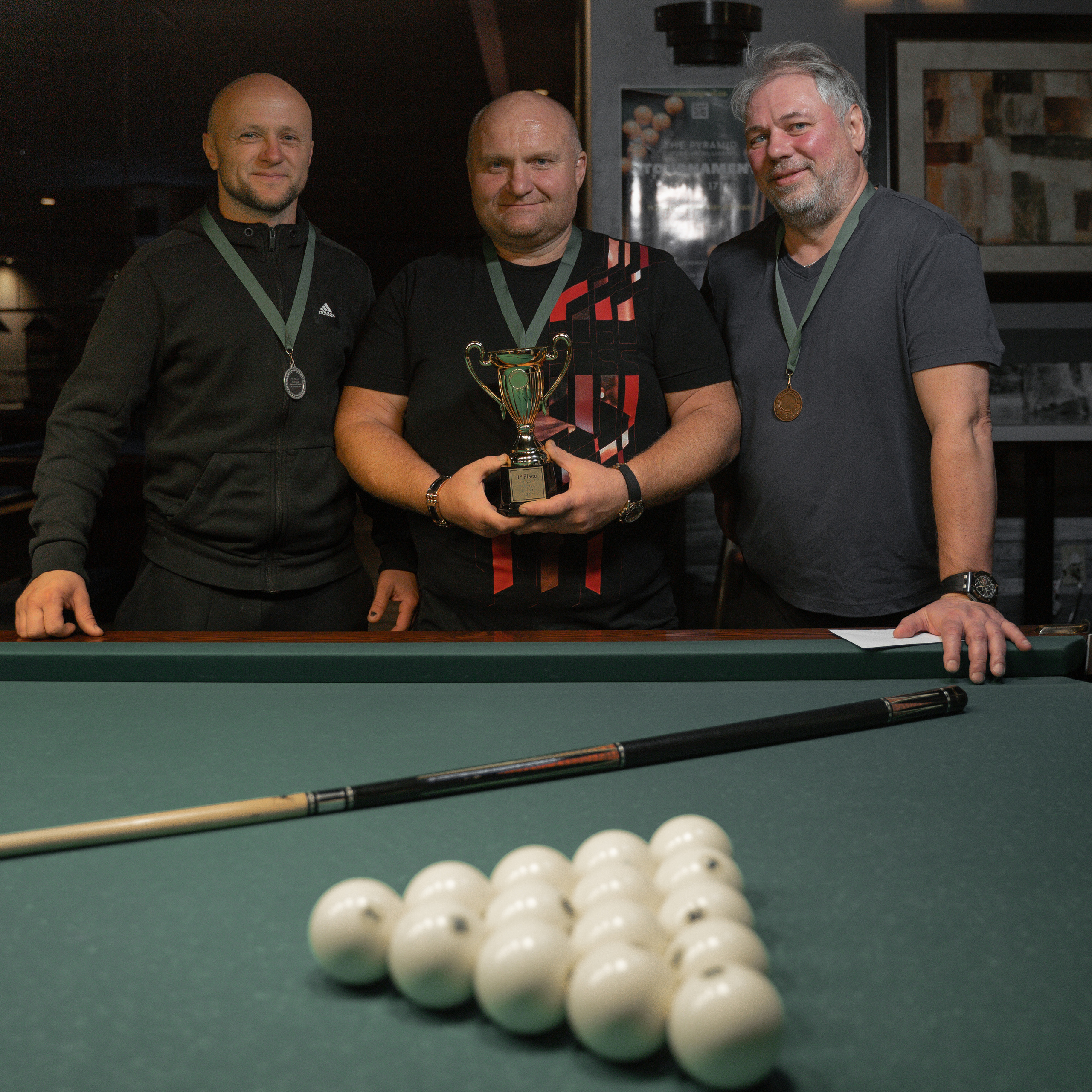 Billiard tournir