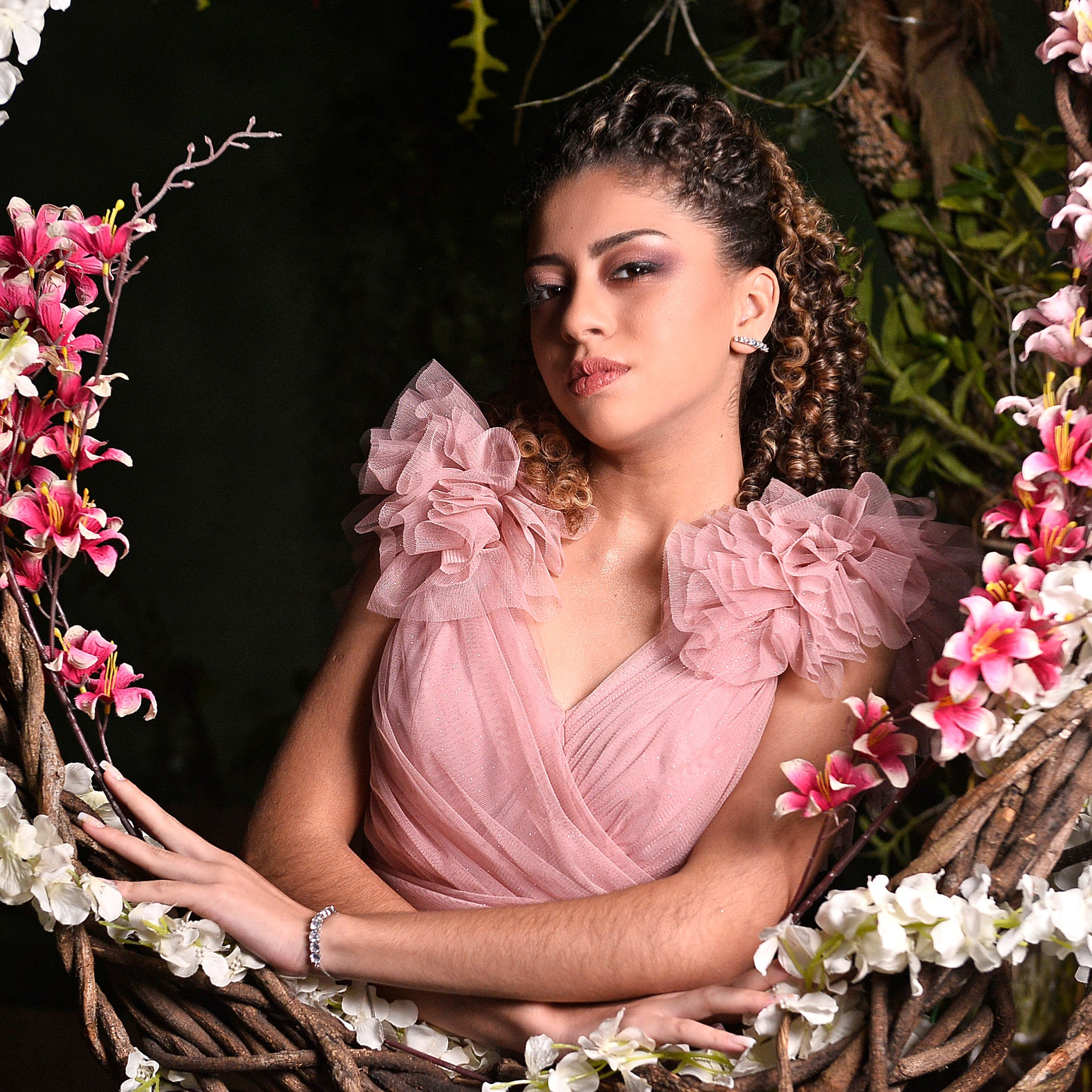15 anos da&nbsp;Izabelly Vitória, Espaço Viva Flores