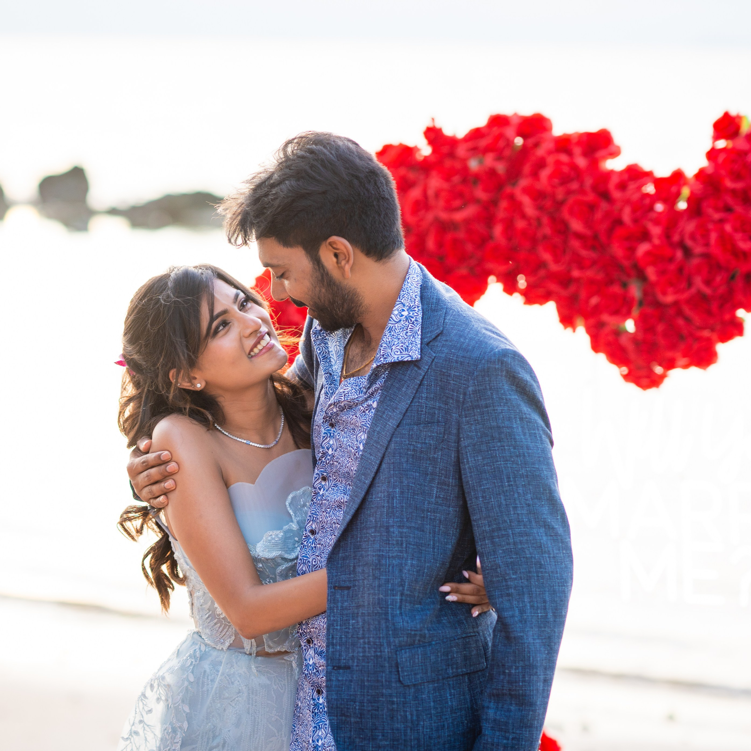 Photo. Romantic proposal on Koh Samui, Thailand