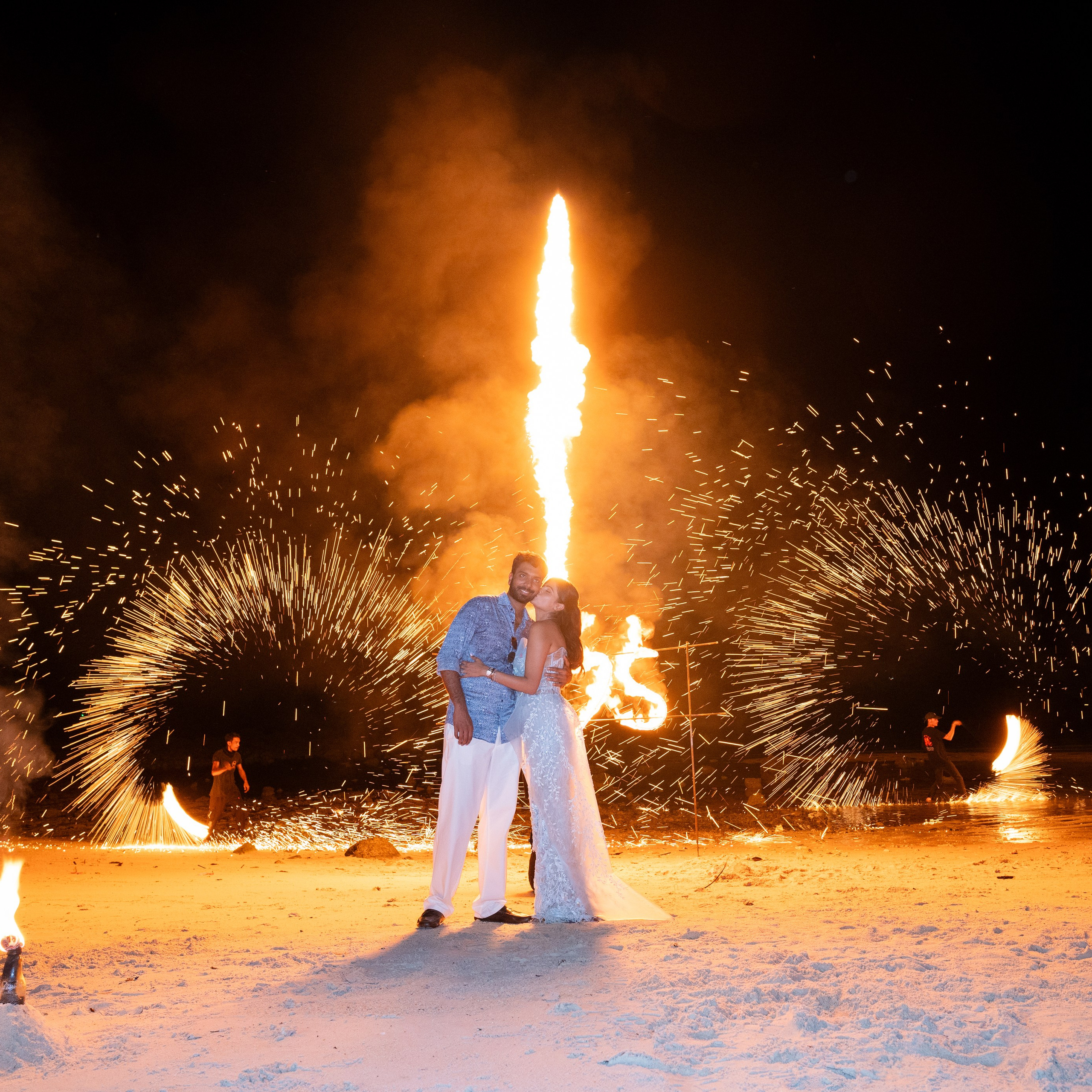 Photo. Romantic proposal on Koh Samui, Thailand