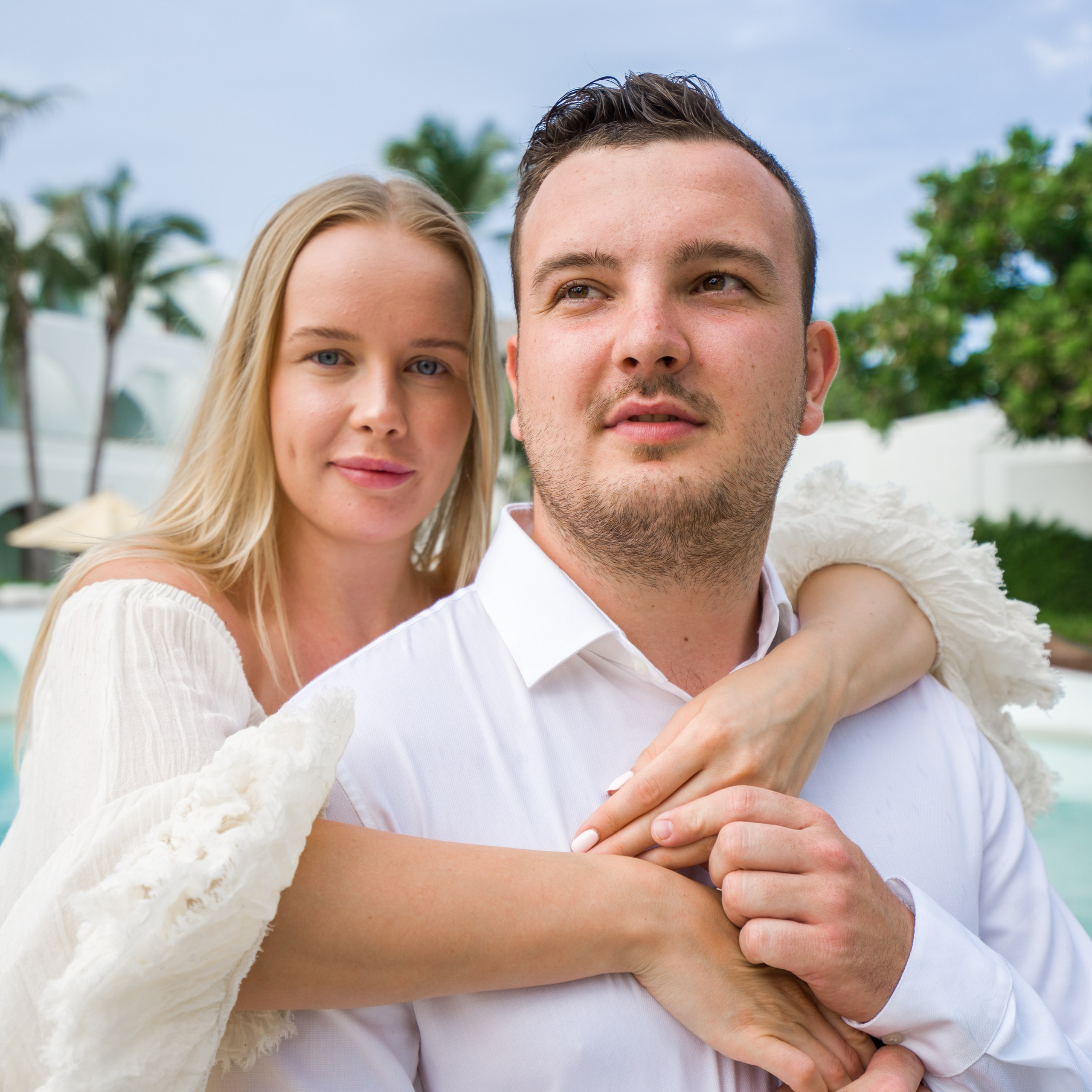 Photo. Romantic proposal on Koh Samui, Thailand