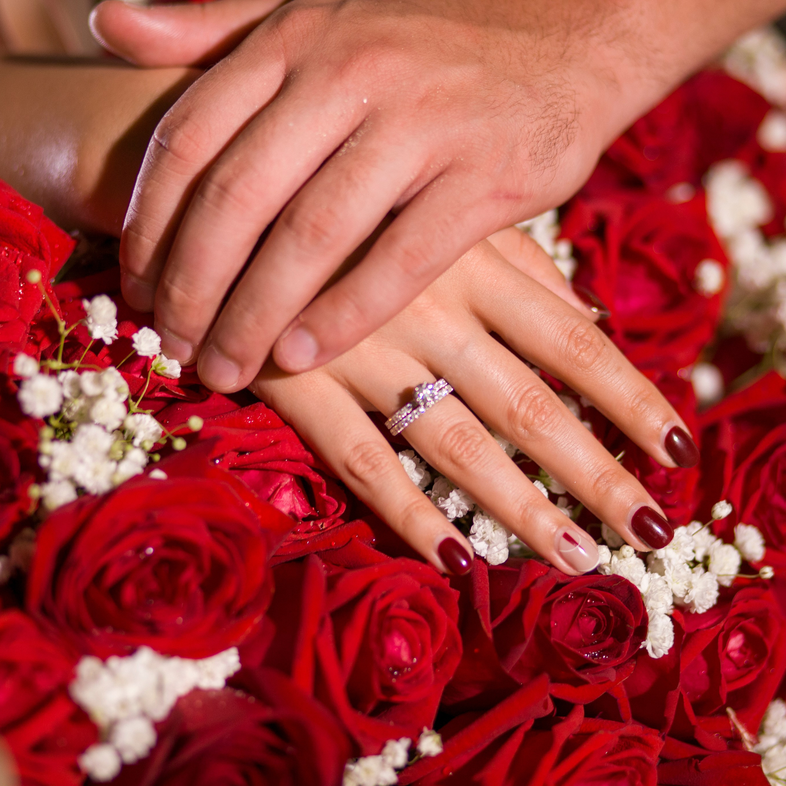 Photo. Romantic proposal on Koh Samui, Thailand
