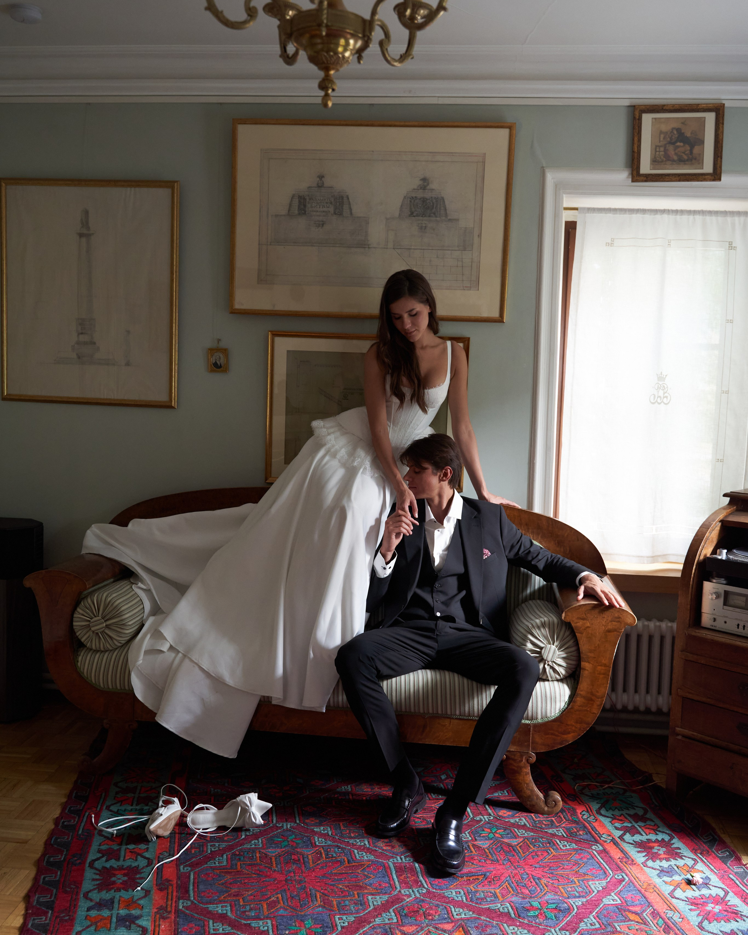 Wedding Photography at a Historic Mansion. Victoria & Dennis