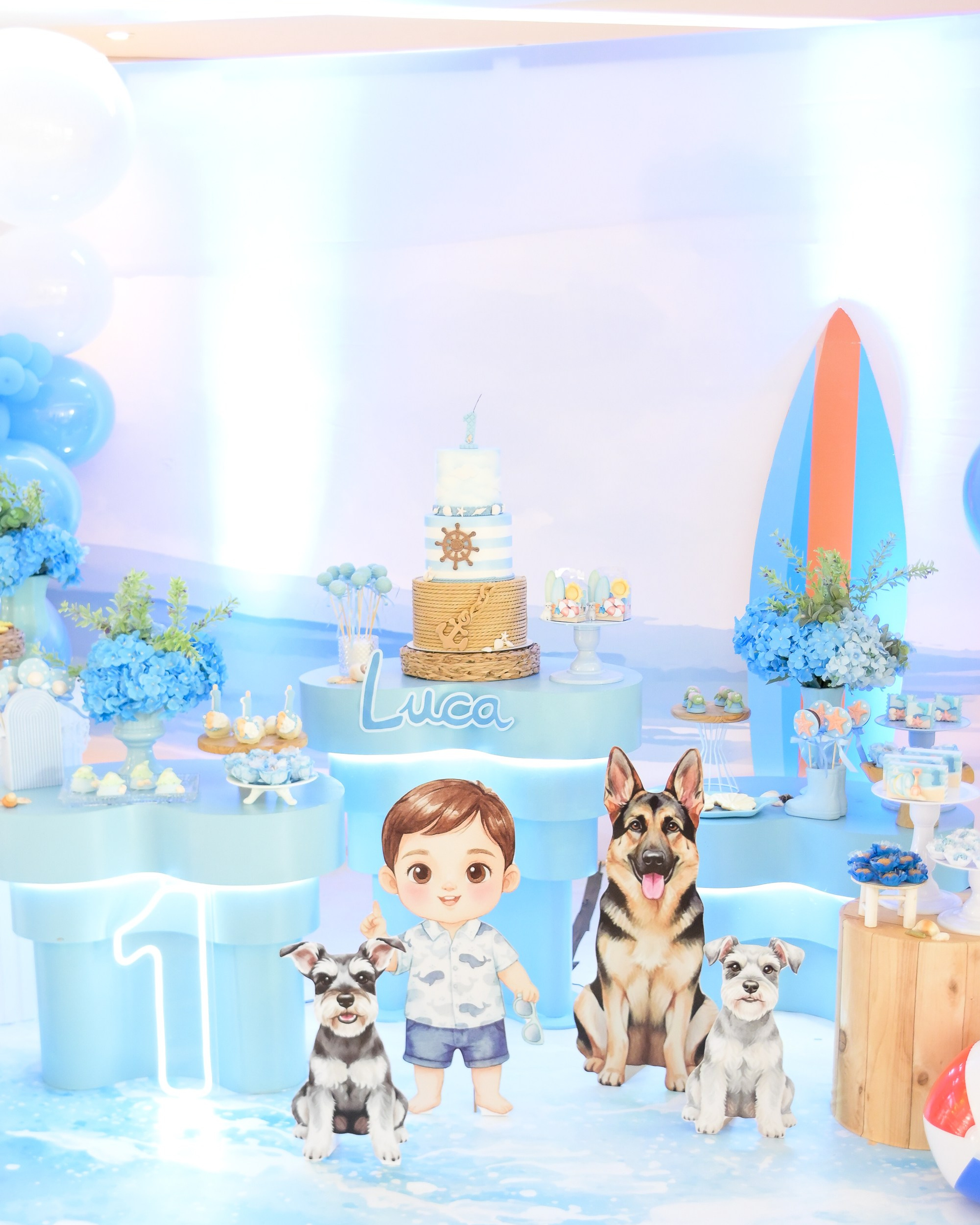 1 ano do&nbsp;Luca