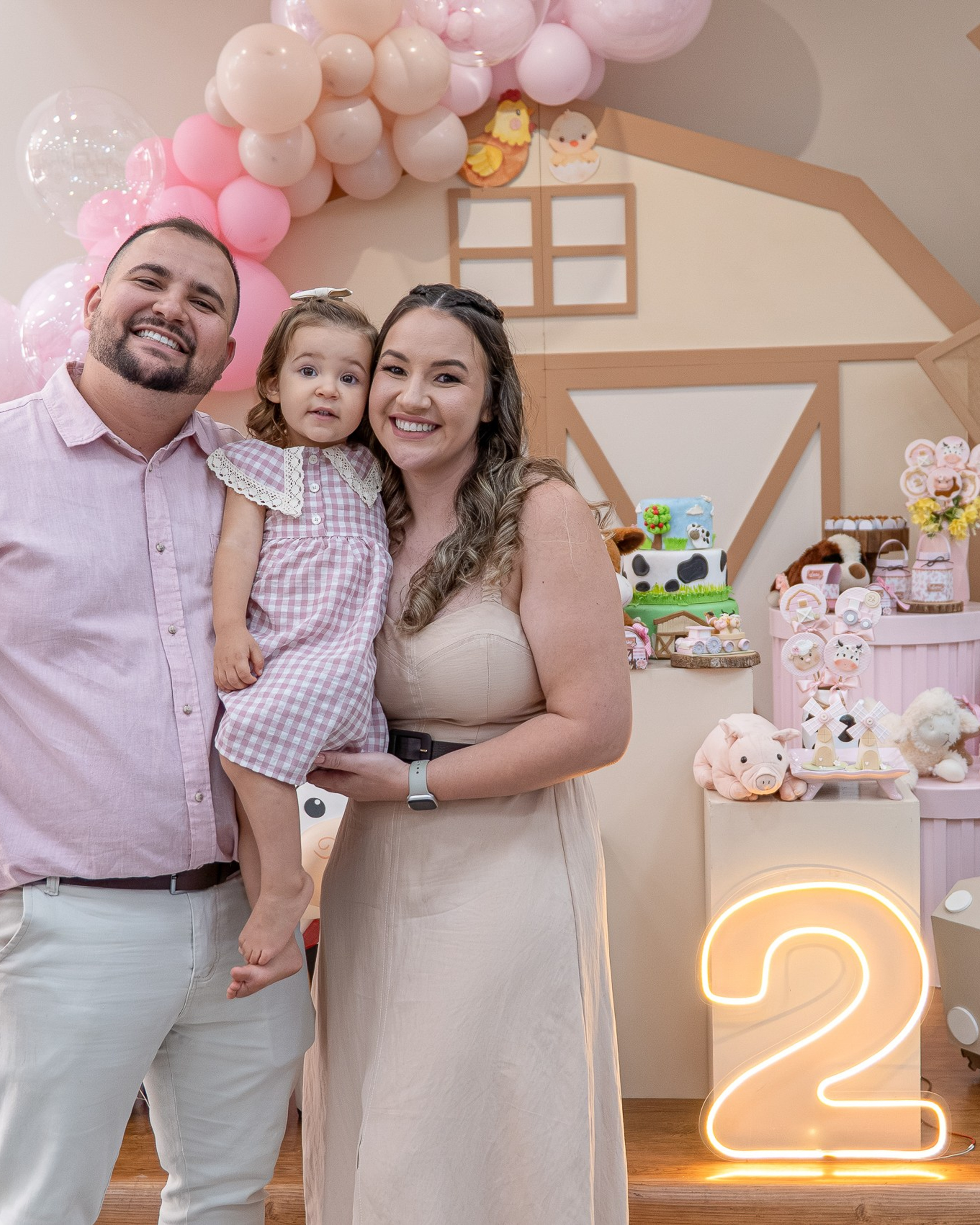 2 anos da Luísa