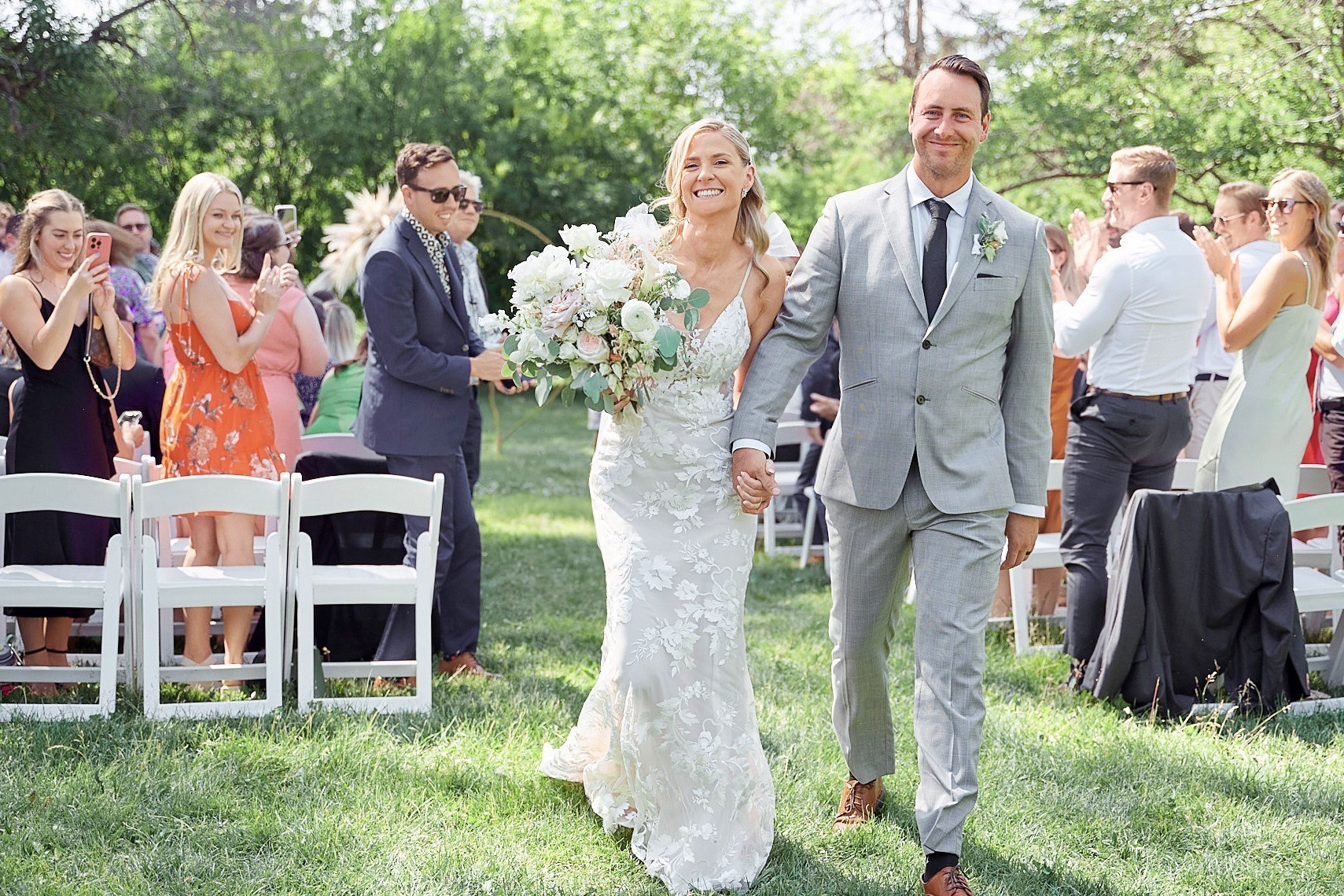 Wedding photography and videography team
