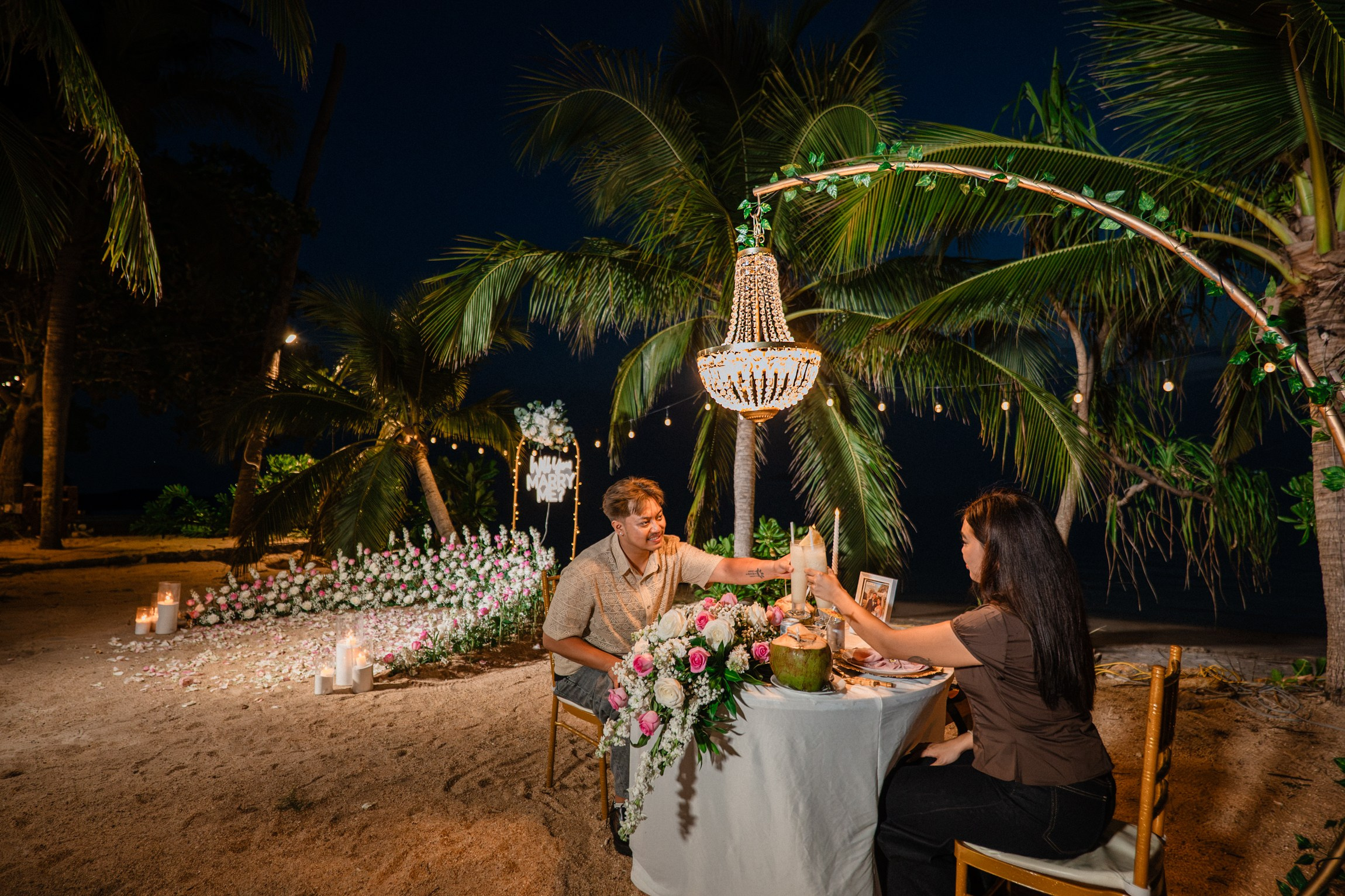 Beach Packages. Wedding and Proposal on Koh Samui, Thailand Romantic Samui