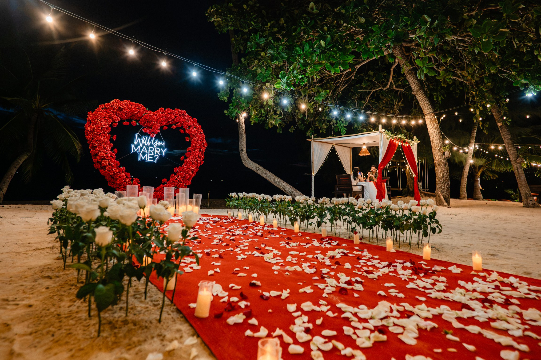 Beach Packages. Romantic proposal on Koh Samui, Thailand