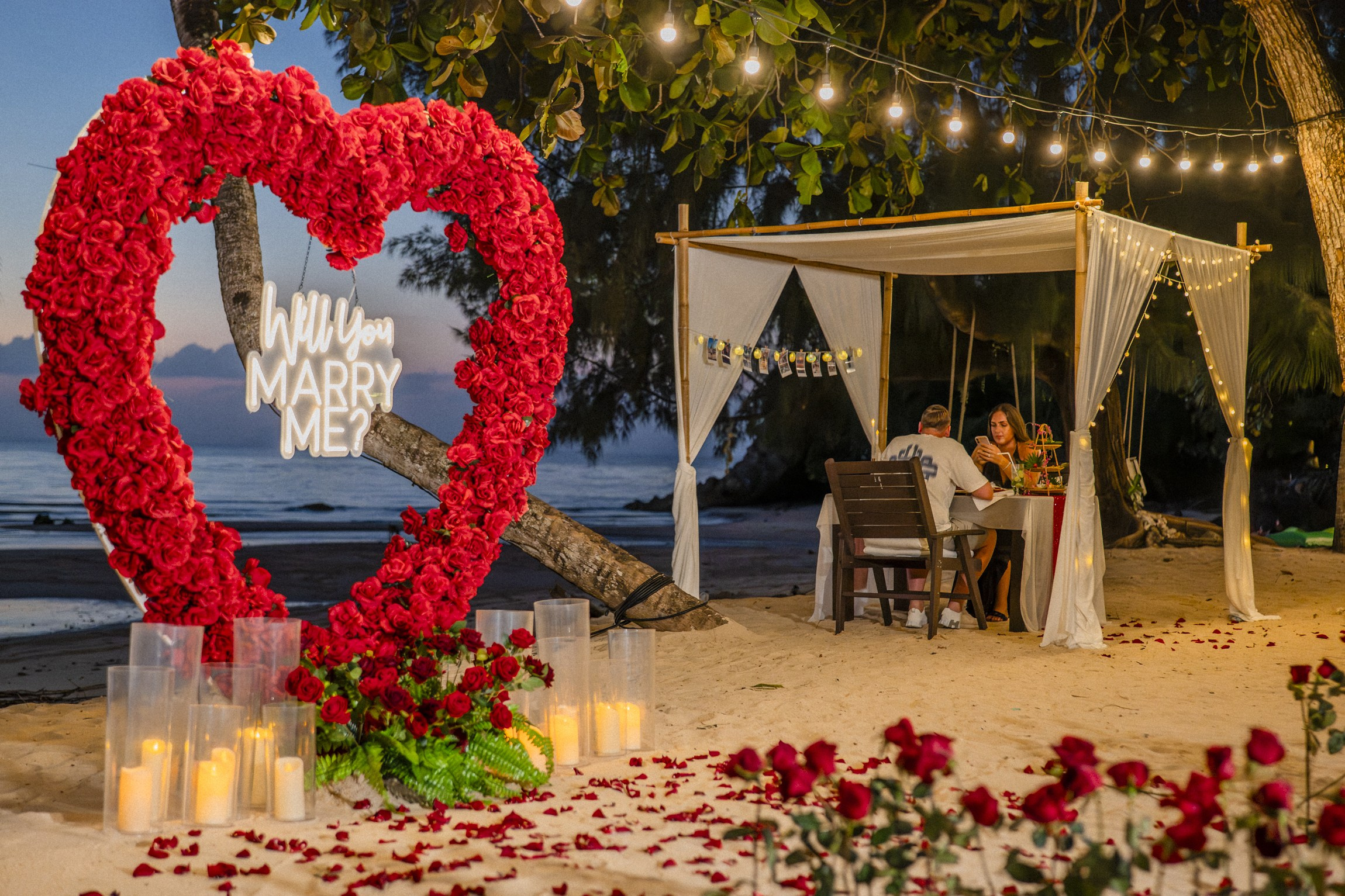 Add Dinner on the beach. Wedding on Koh Samui, Thailand