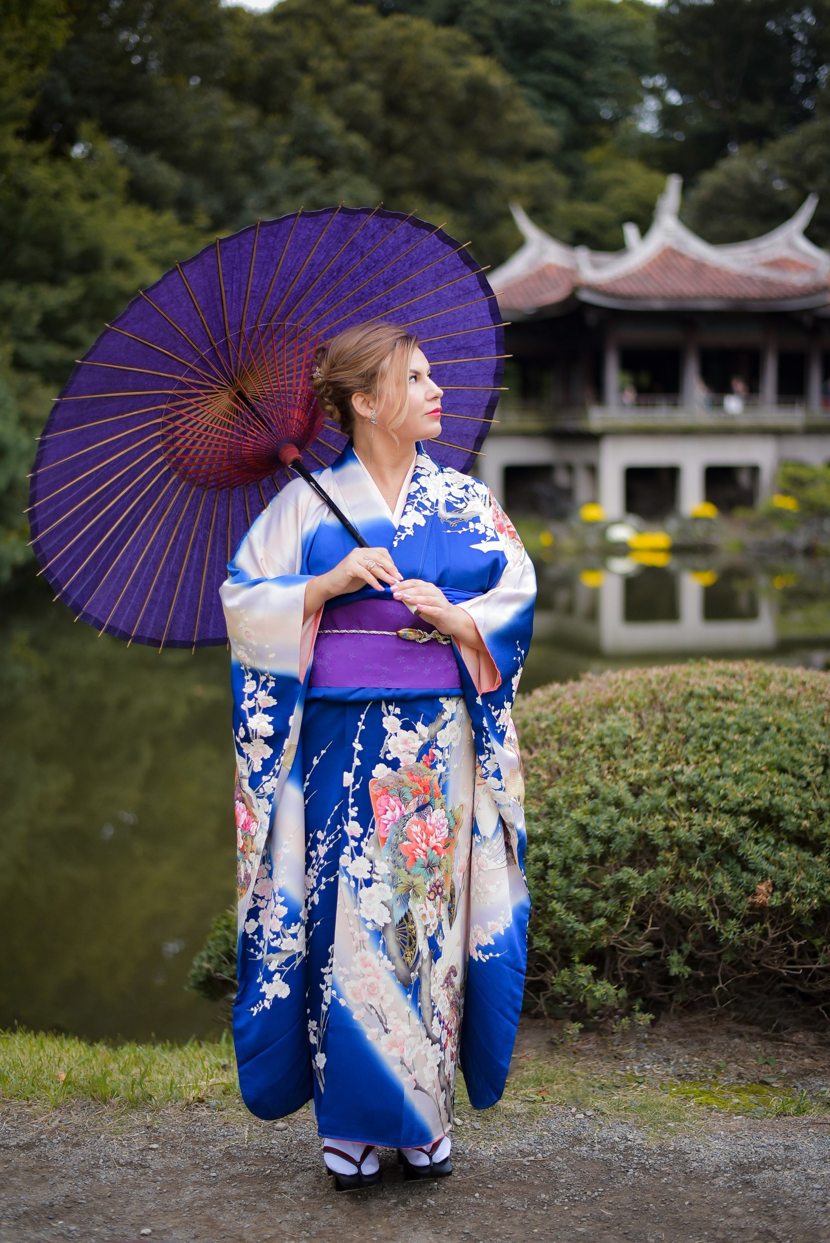 Kimono. Photographer in Tokyo, Japan