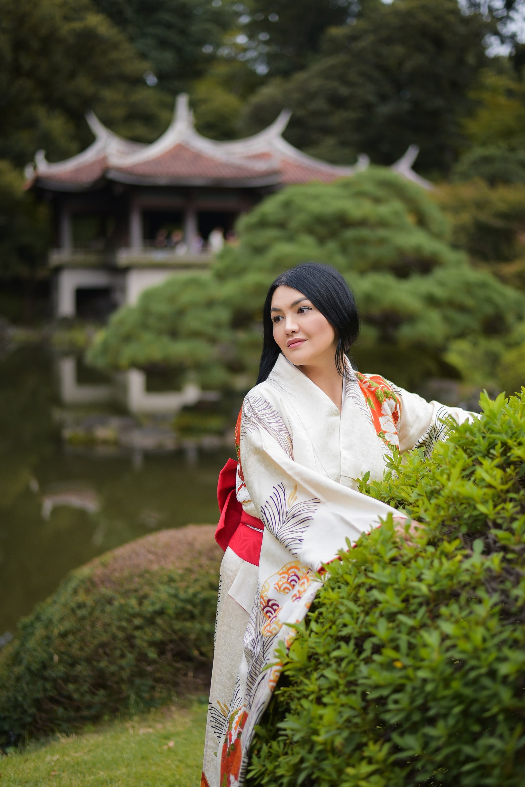 Kimono. Photographer in Tokyo, Japan