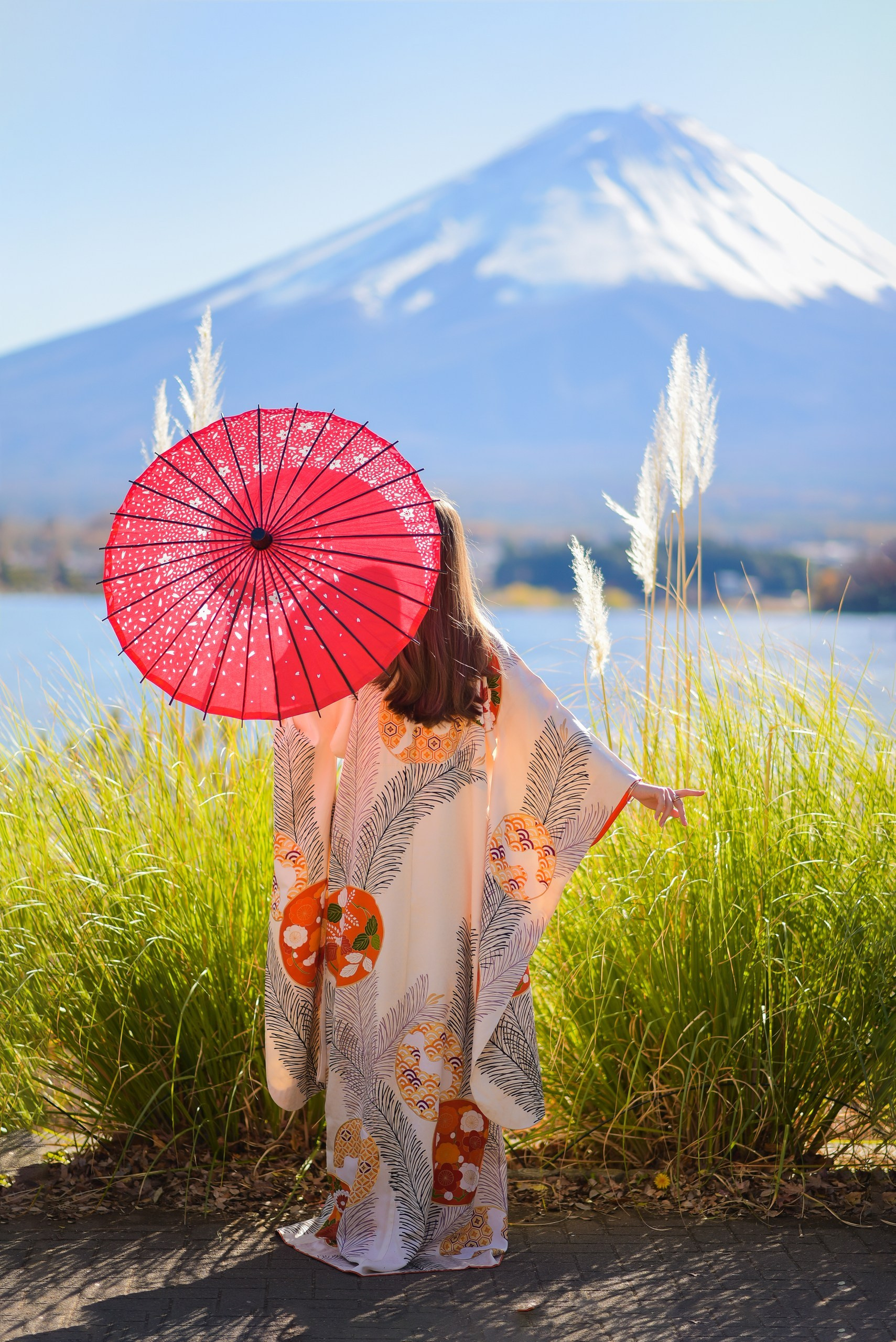 Kimono. Photographer in Tokyo, Japan