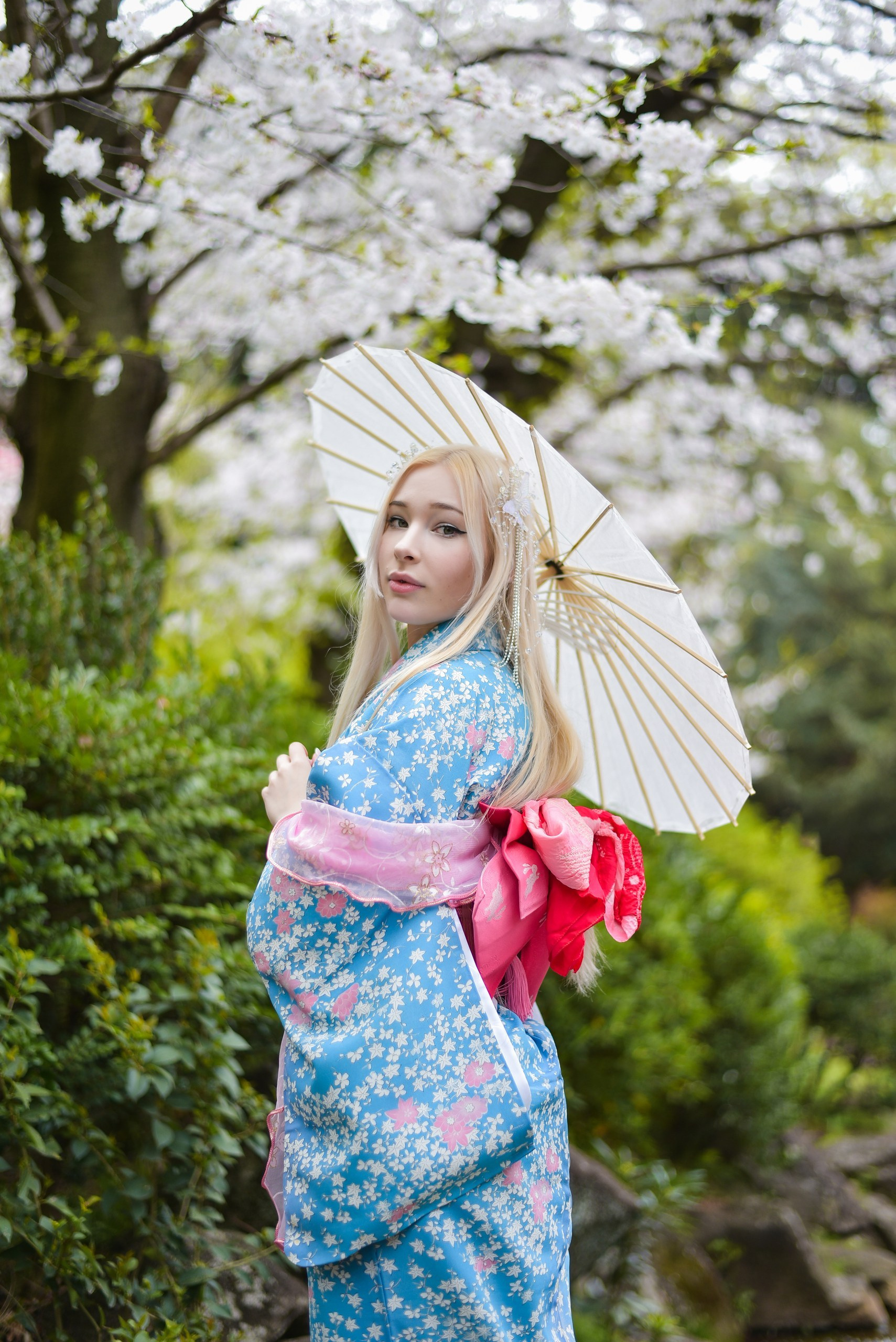 Kimono. Photographer in Tokyo, Japan