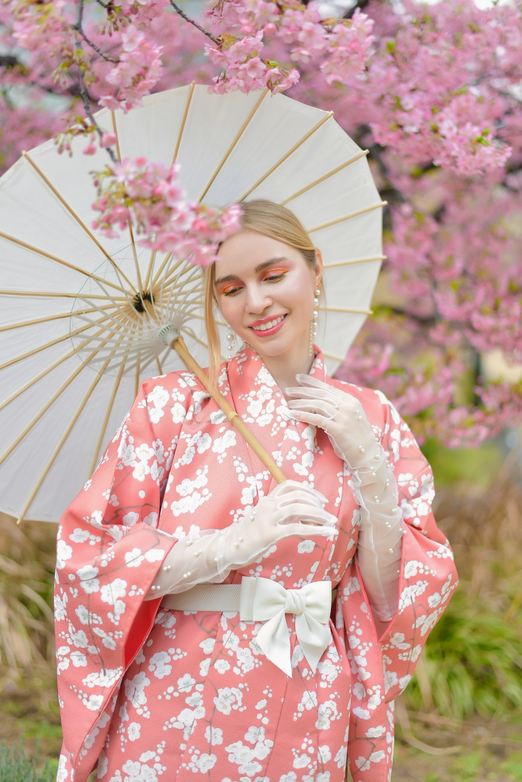 Kimono. Photographer in Tokyo, Japan