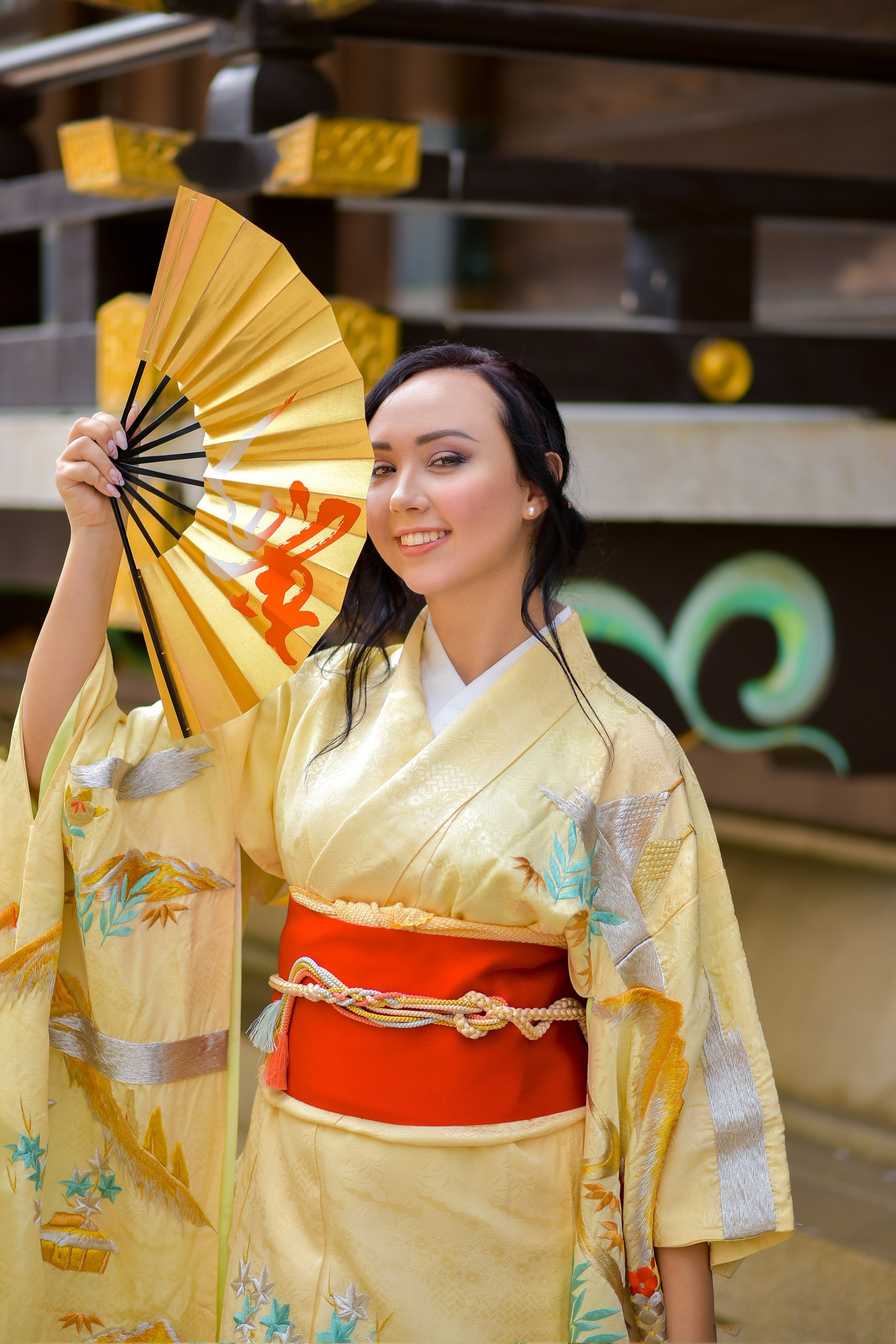 Kimono. Photographer in Tokyo, Japan