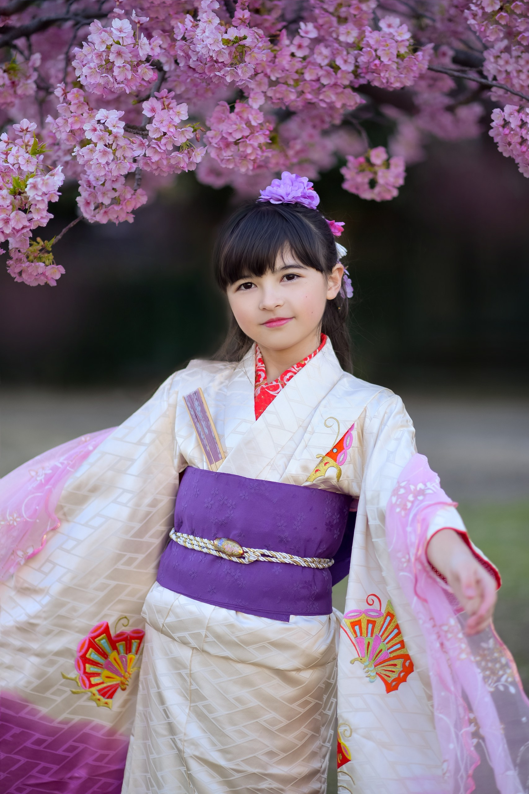 Kimono. Photographer in Tokyo, Japan