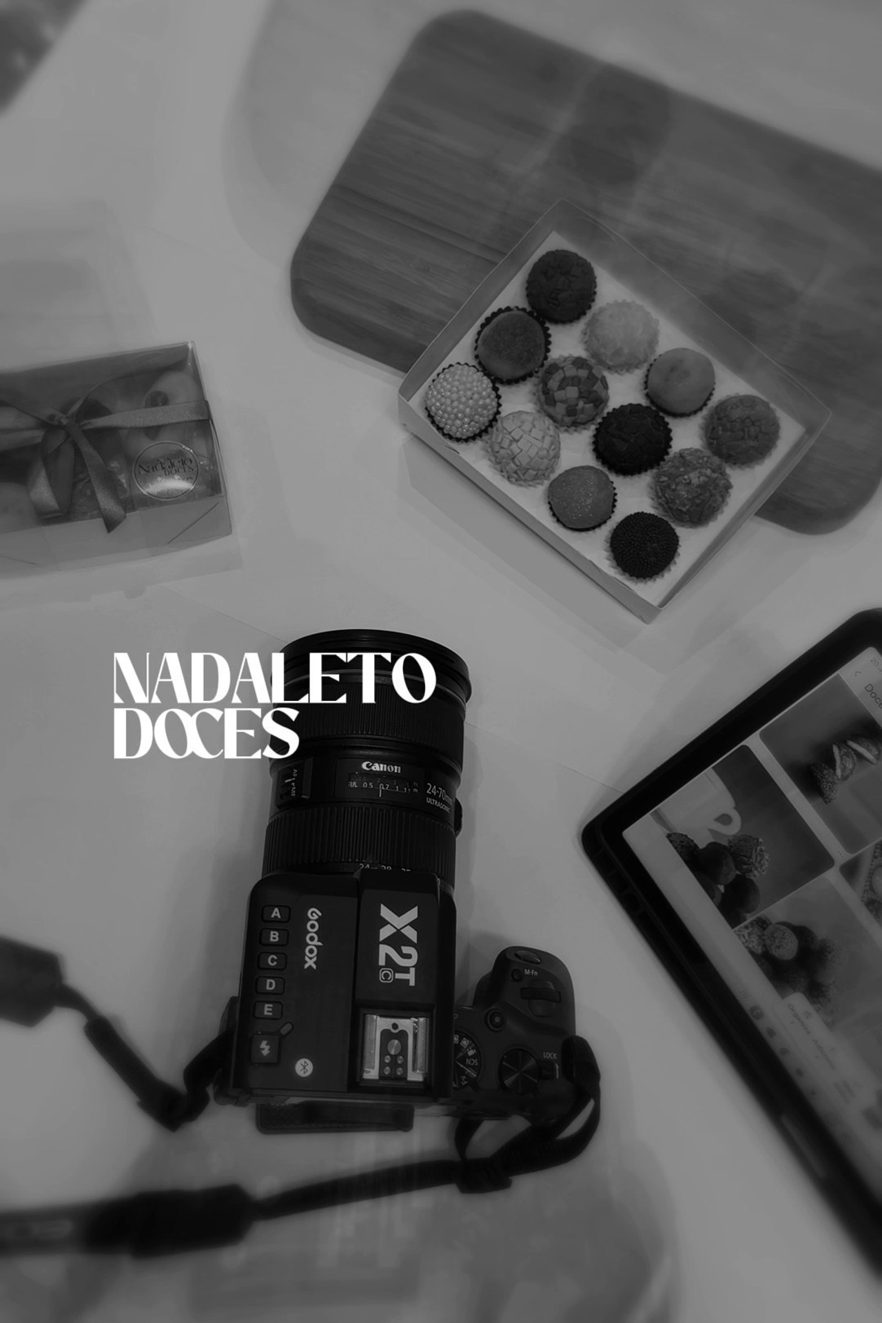 Nadaleto Doces — Fotografia de produto. Mareh Audiovisual
