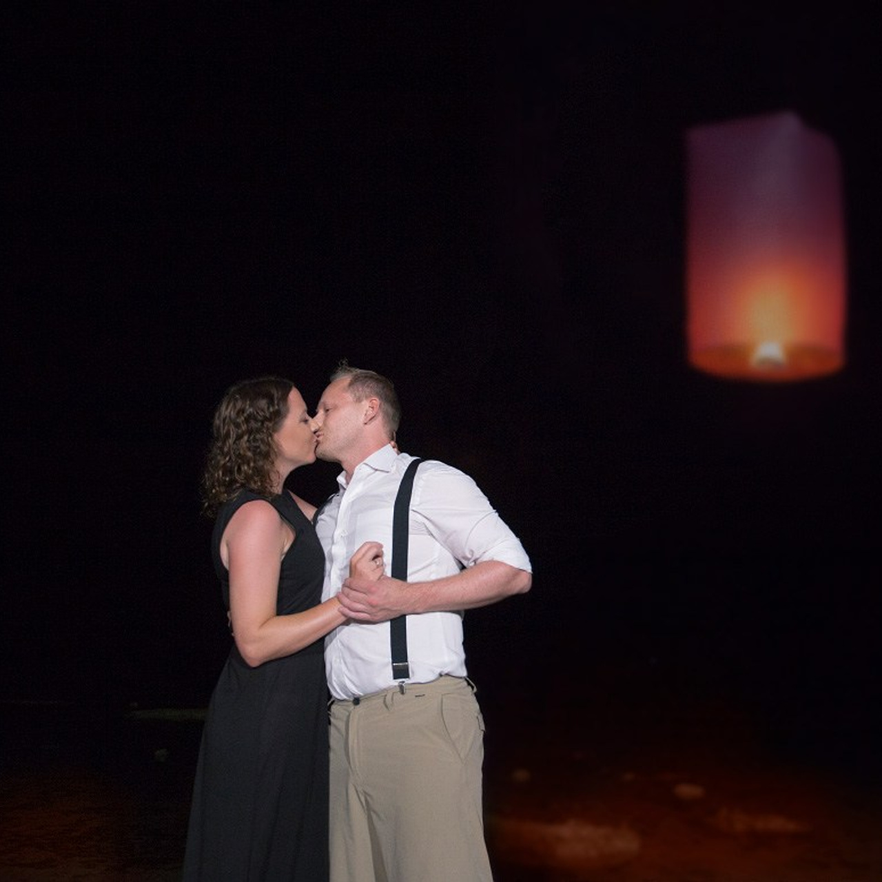 Photo. Romantic proposal on Koh Samui, Thailand