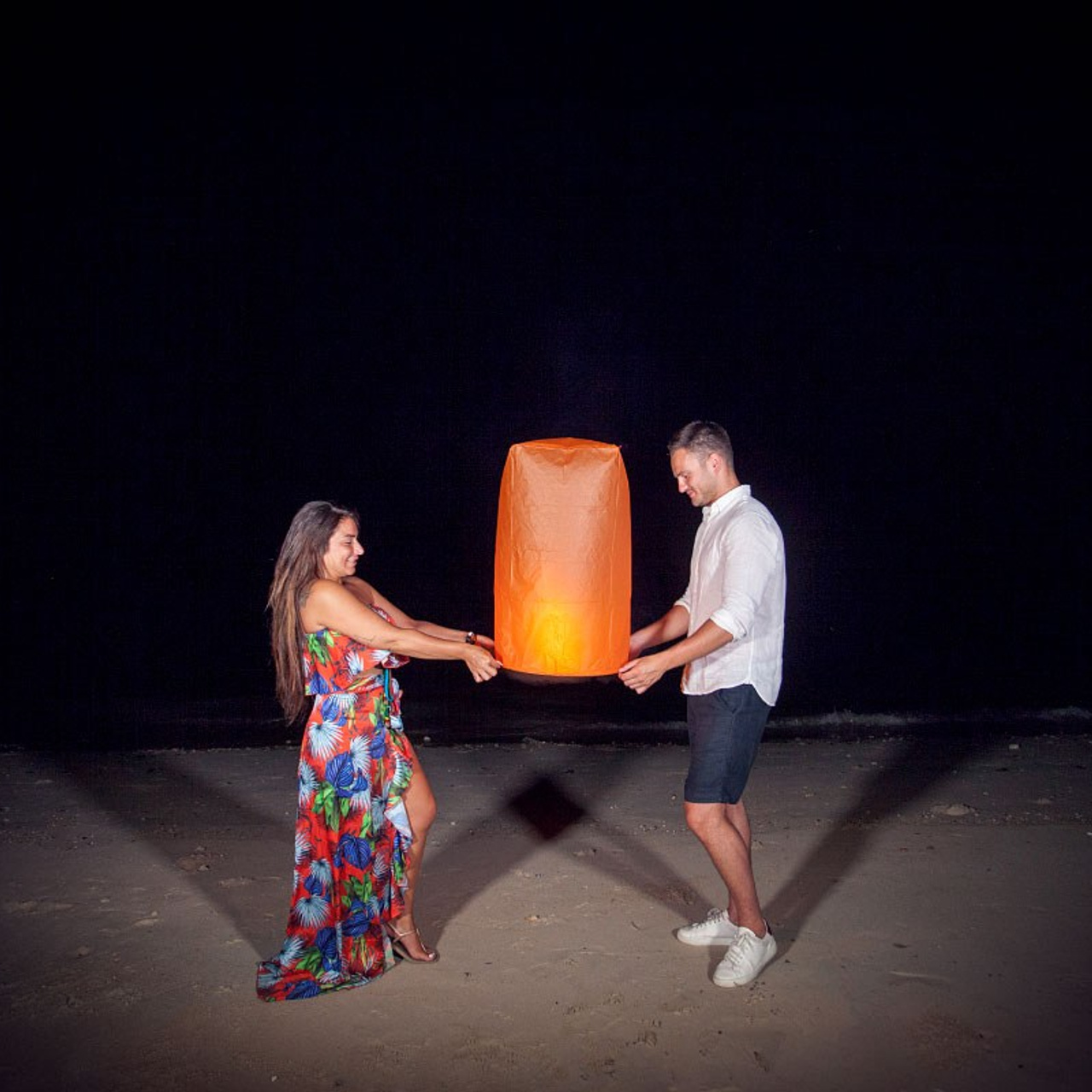 Photo. Romantic proposal on Koh Samui, Thailand