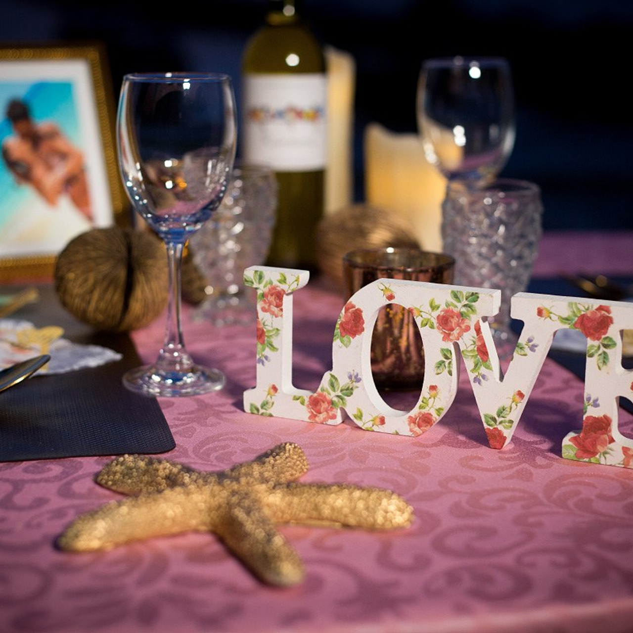 Photo. Romantic proposal on Koh Samui, Thailand