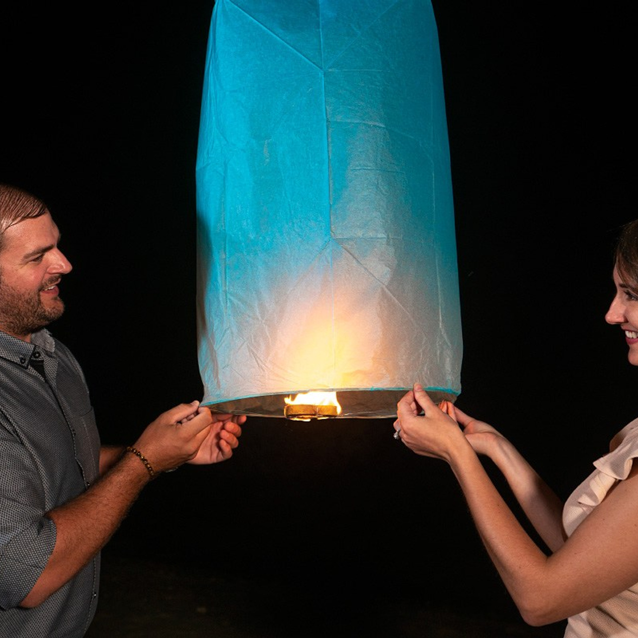 Photo. Romantic proposal on Koh Samui, Thailand