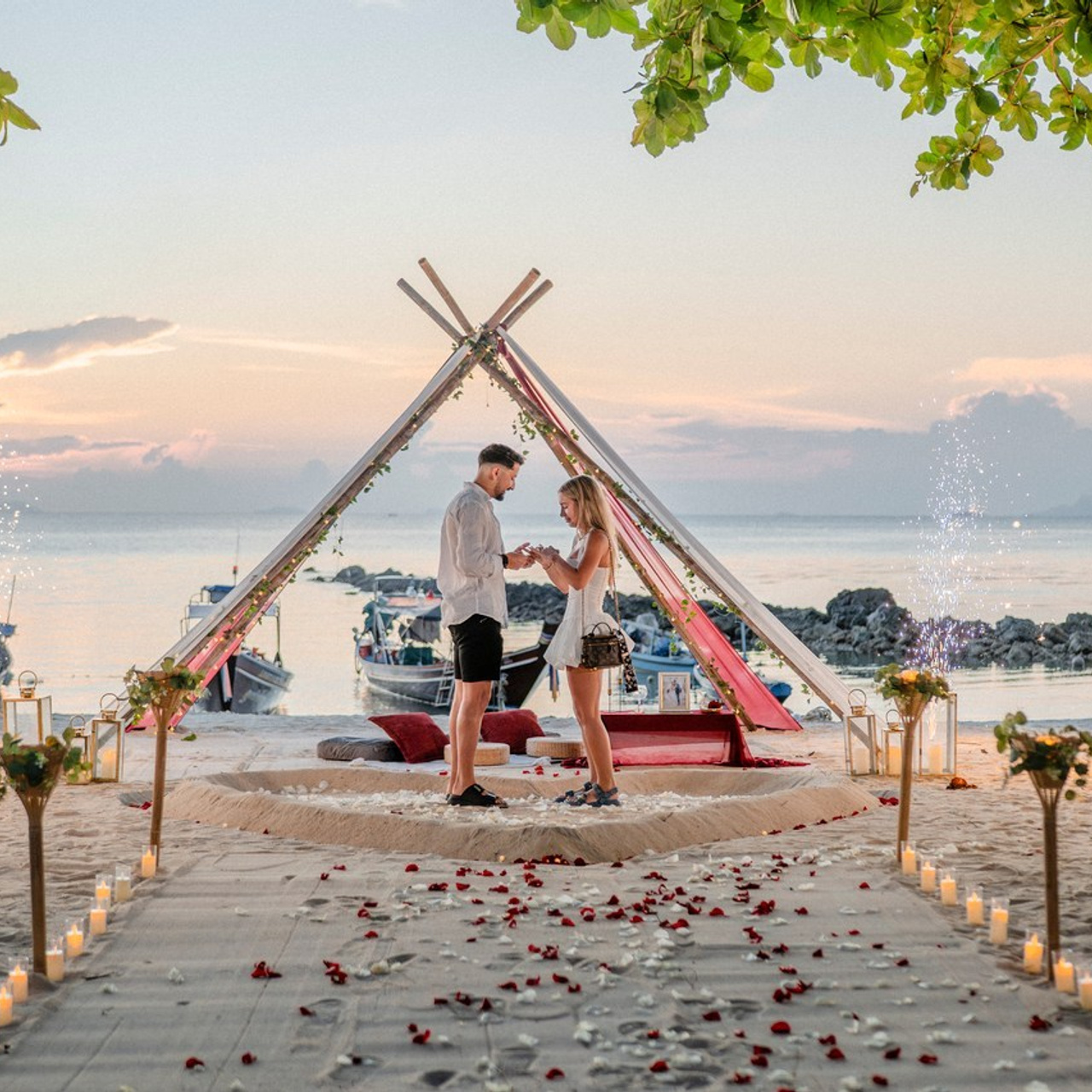 Reviews. Romantic proposal on Koh Samui, Thailand