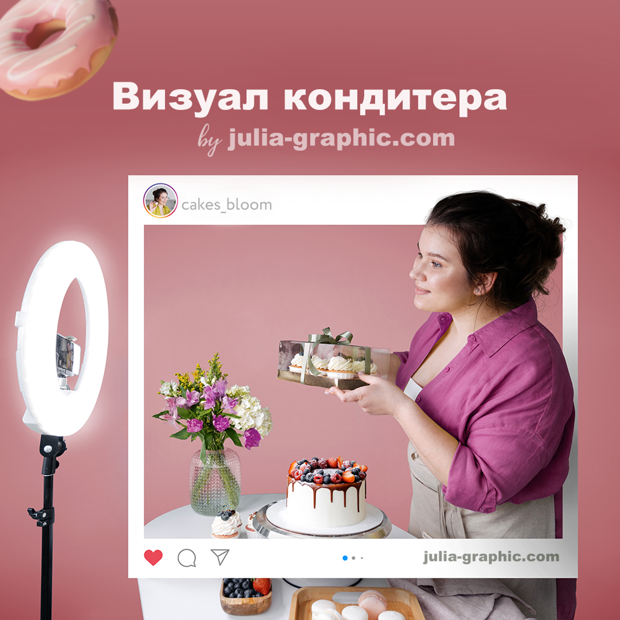 Визуал для кондитера