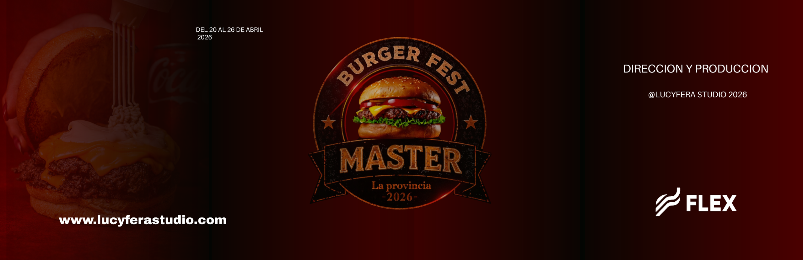 Burger Fest Master 2026. Lucyfera Studio