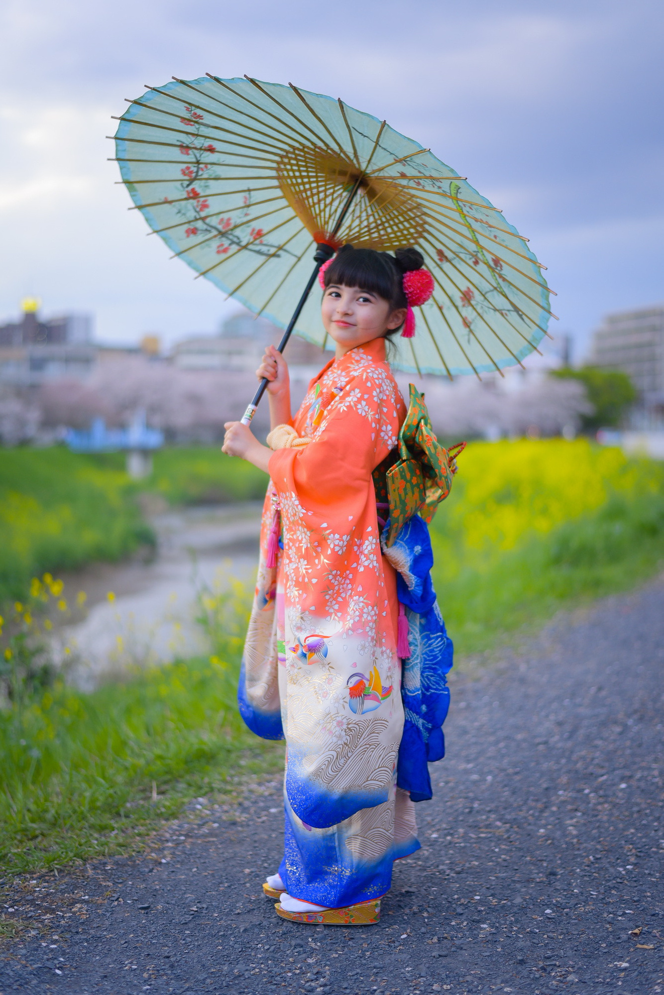 Kimono. Photographer in Tokyo, Japan