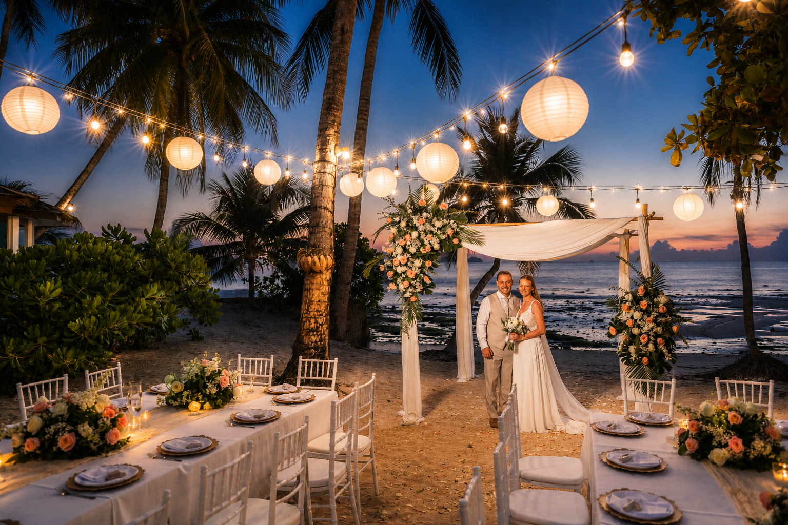 Reception. Свадьба на Самуи, Таиланд. Свадебный фотограф