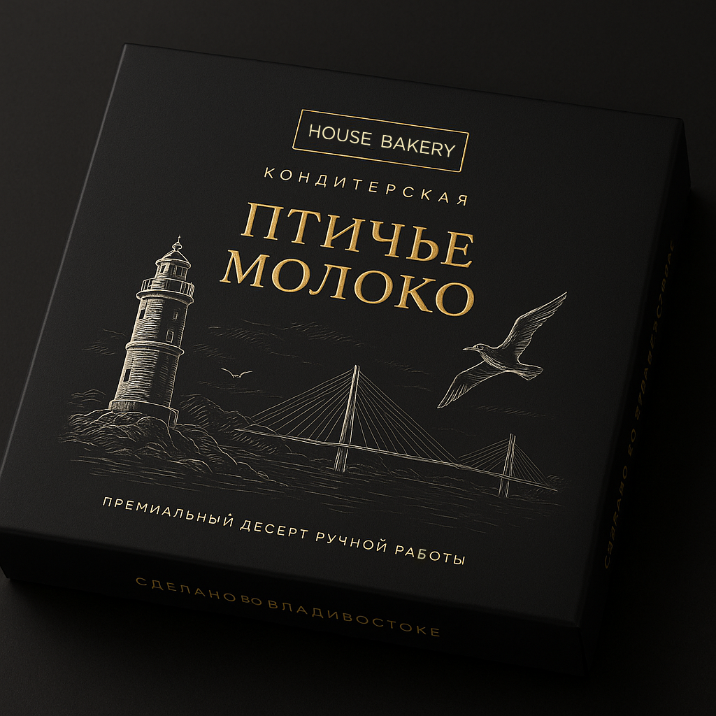 House Bakery. Бренд-дизайнер и ретушёр Юлия Абрамова