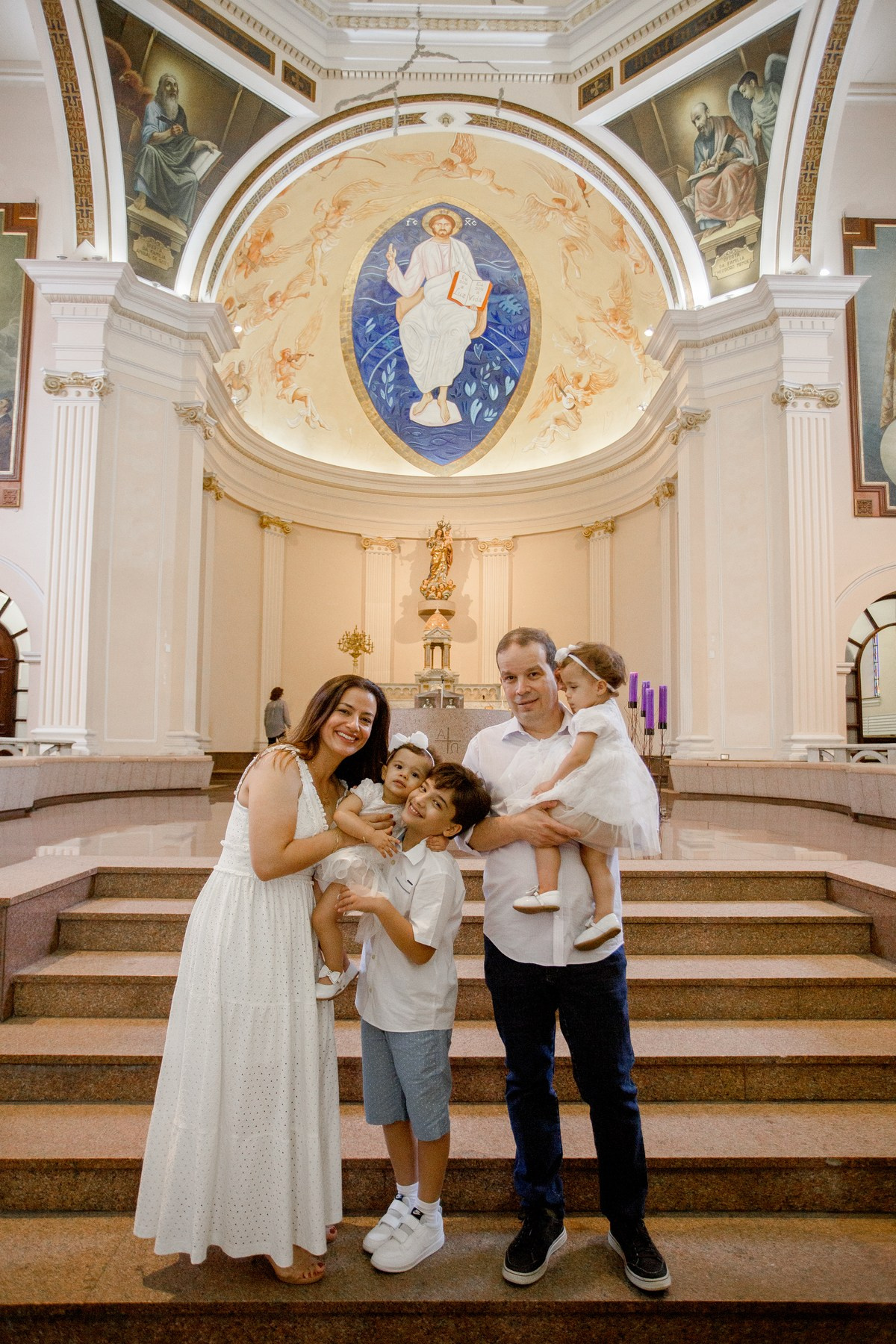 Batizado da Ana Clara e Maria Rita. Fotógrafa de Eventos em São Paulo e Sorocaba Kika Damasceno