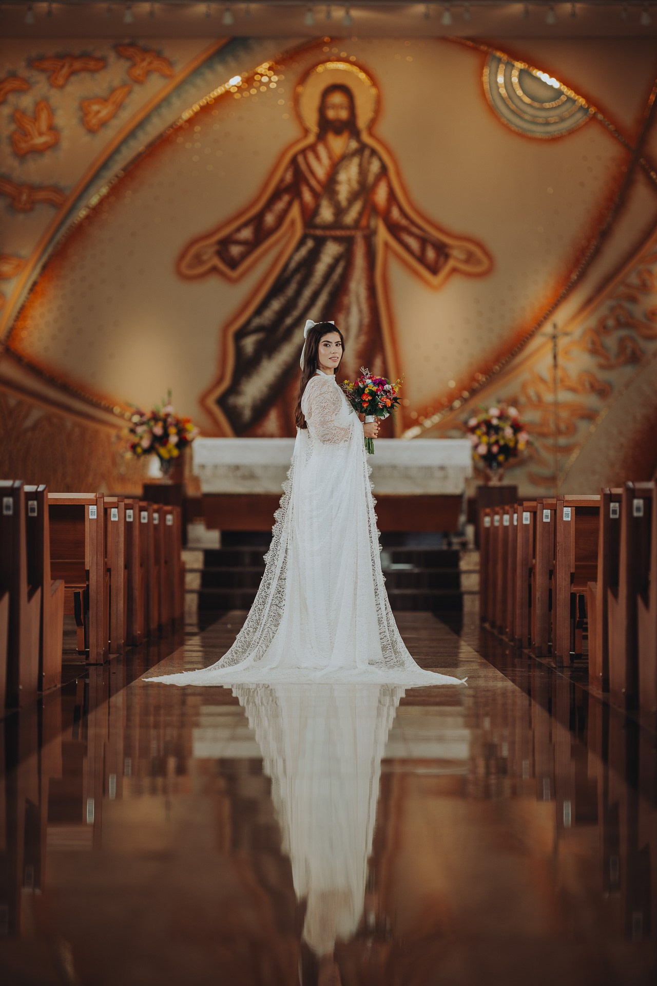 Casamento — Igreja Santo Antônio — Sinop Mato Grosso. Eduardo Fonseca — Fotógrafo de Casamentos