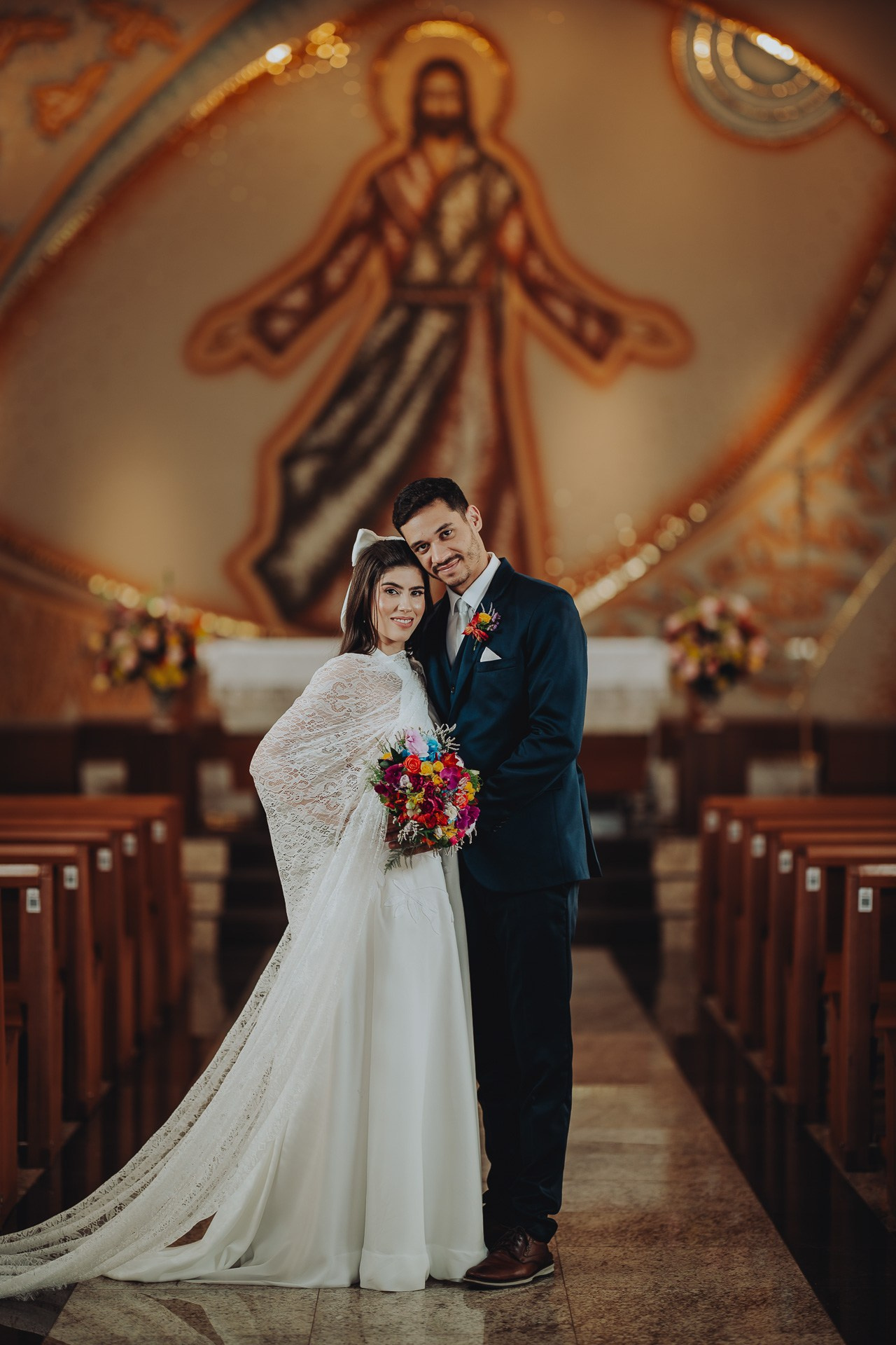 Casamento — Igreja Santo Antônio — Sinop Mato Grosso. Eduardo Fonseca — Fotógrafo de Casamentos