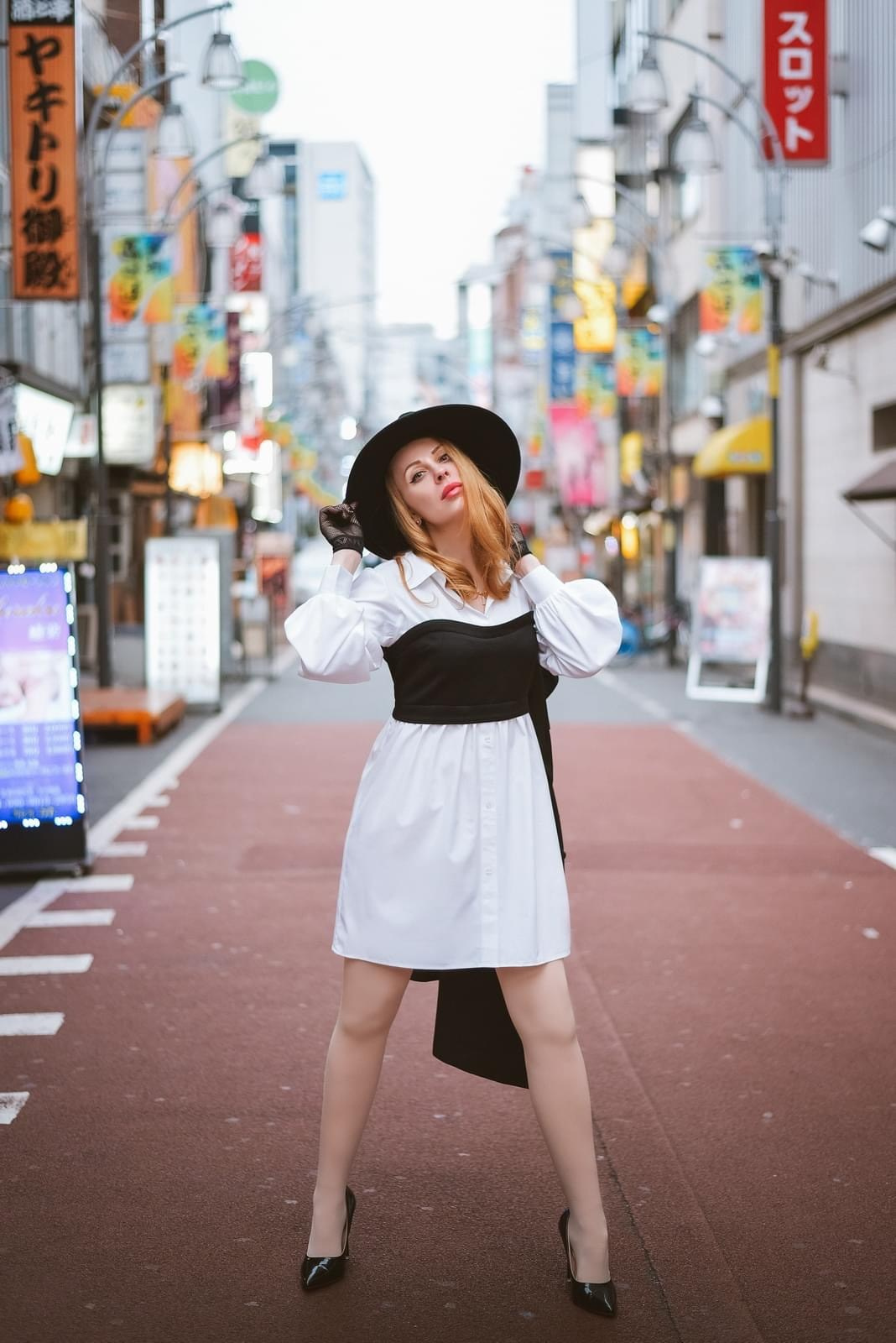 Street Portrait. Photographer in Tokyo, Japan