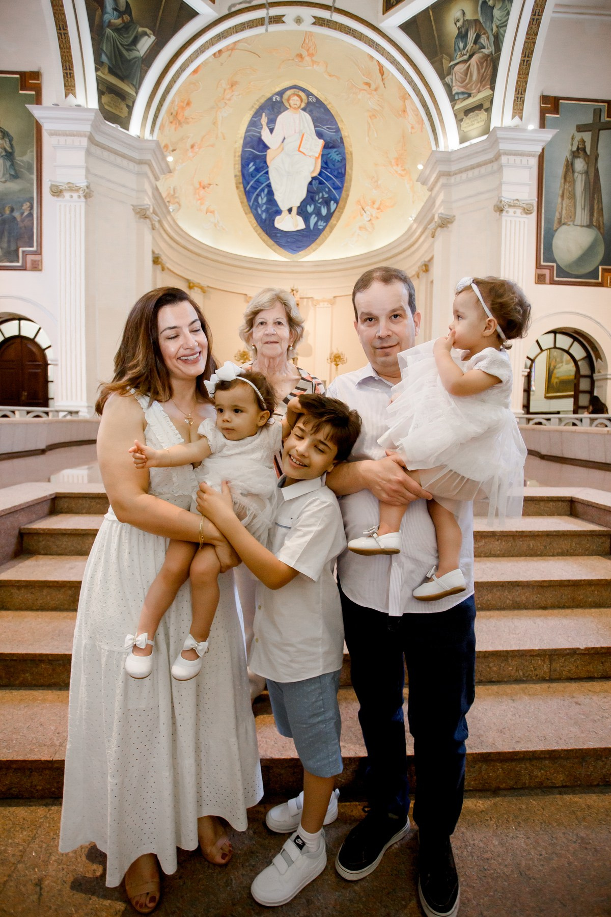 Batizado da Ana Clara e Maria Rita. Fotógrafa de Eventos em São Paulo e Sorocaba Kika Damasceno