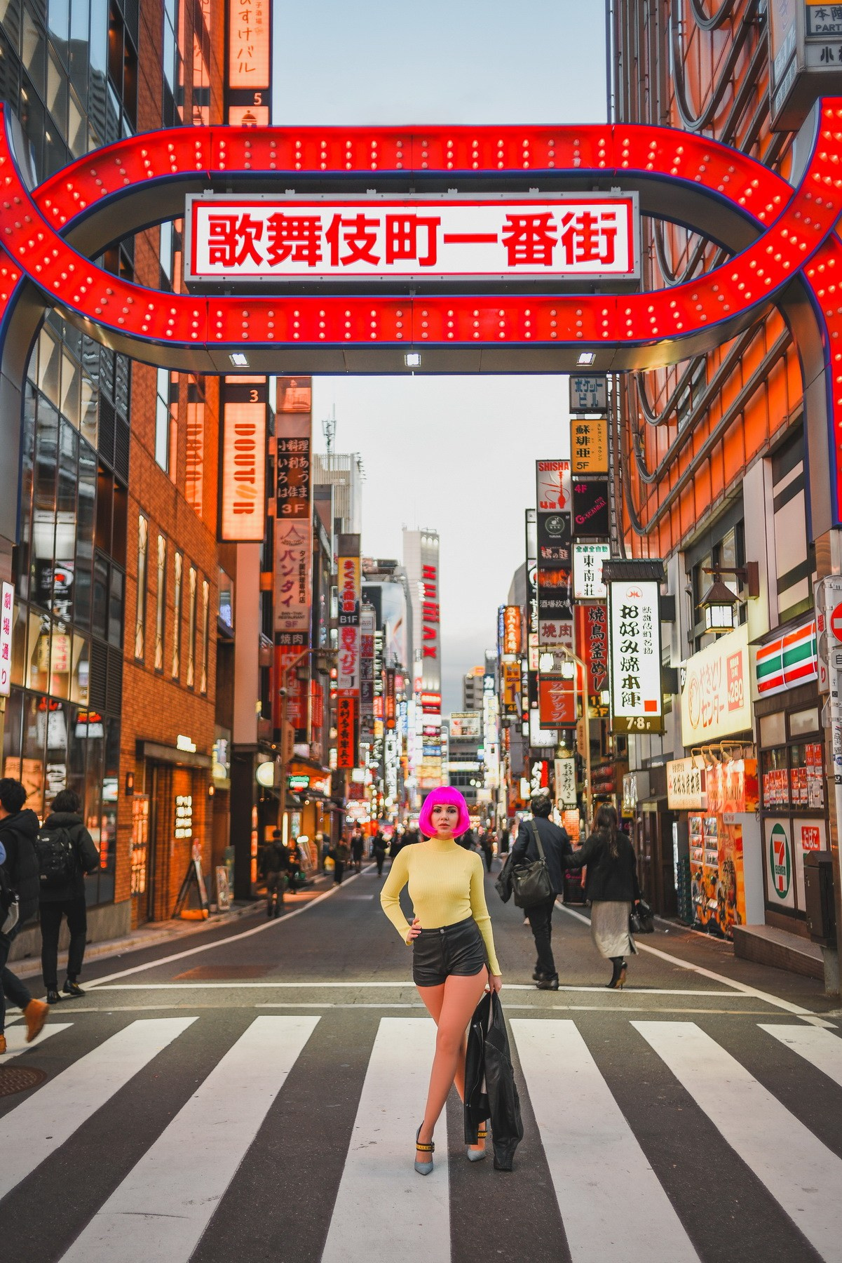 Street Portrait. Photographer in Tokyo, Japan