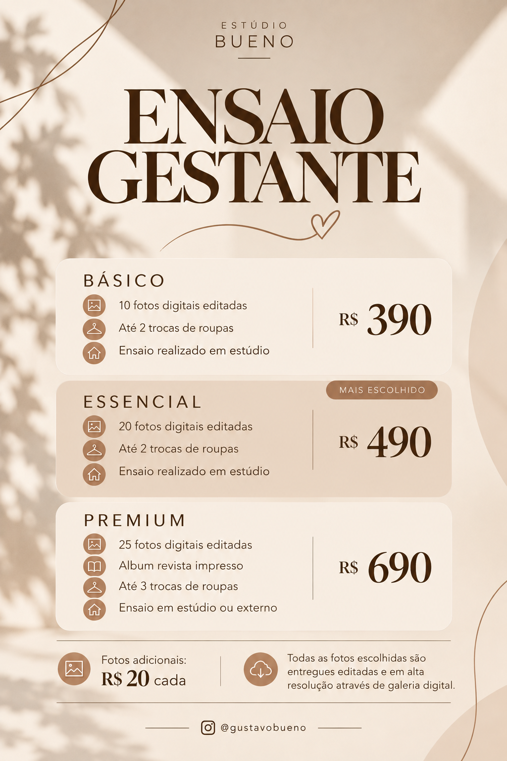 Foto. Estúdio Gustavo Bueno
