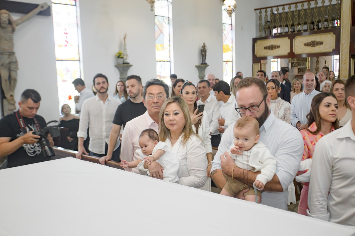 Batizado - Antonella e Hailey. Fotógrafa de Eventos em São Paulo e Sorocaba Kika Damasceno