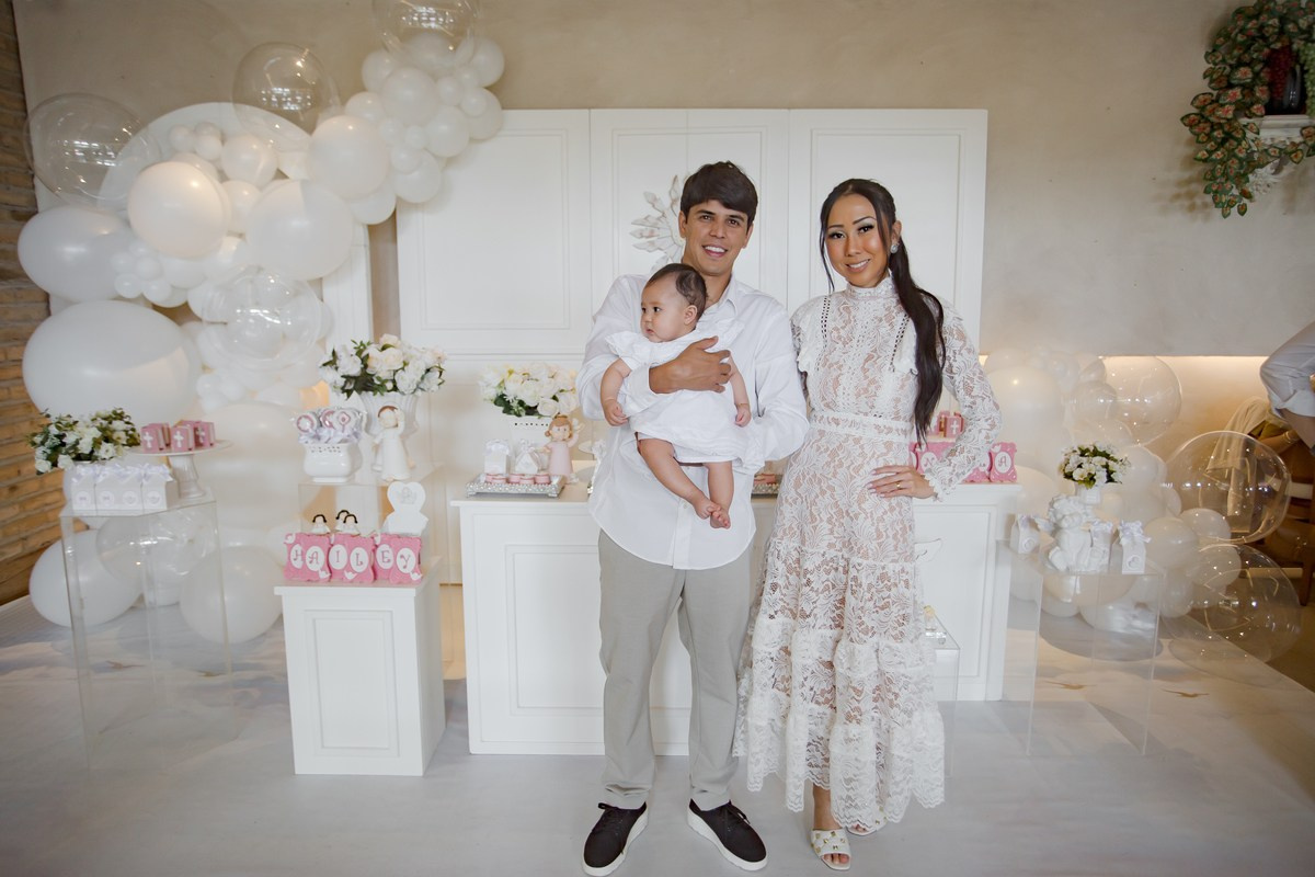 Batizado - Antonella e Hailey. Fotógrafa de Eventos em São Paulo e Sorocaba Kika Damasceno
