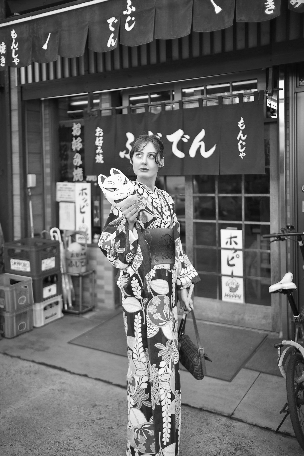 Kimono photoshoot. Photographer in Tokyo, Japan