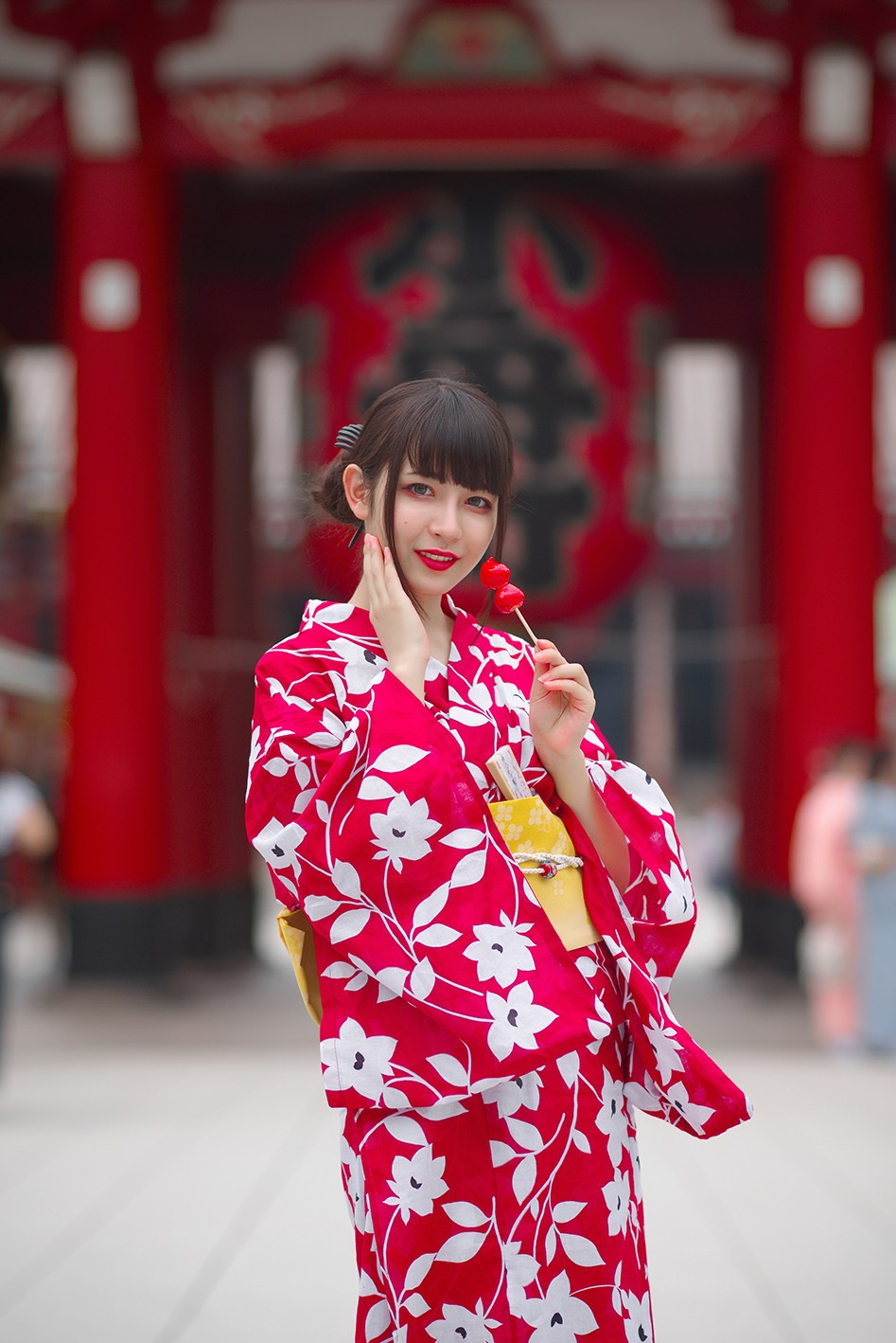 Kimono photoshoot. Photographer in Tokyo, Japan