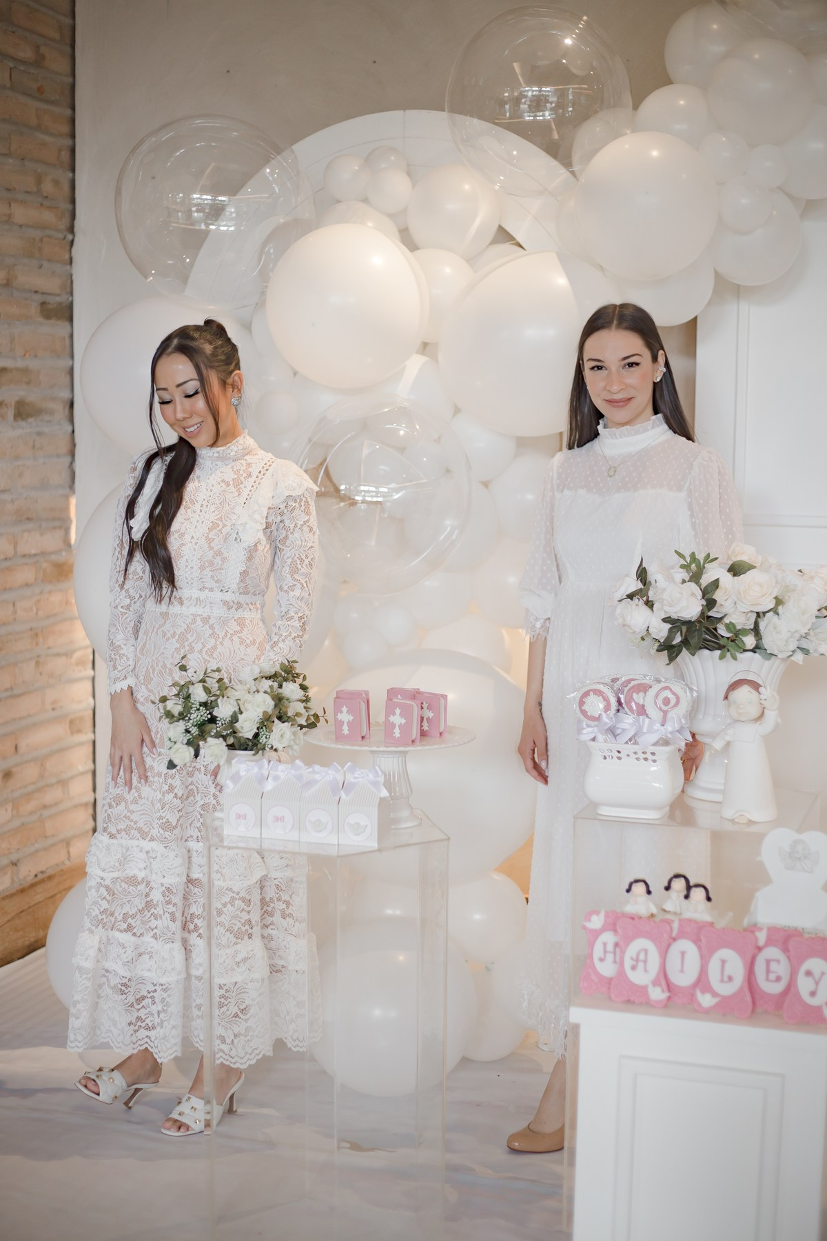 Batizado - Antonella e Hailey. Fotógrafa de Eventos em São Paulo e Sorocaba Kika Damasceno